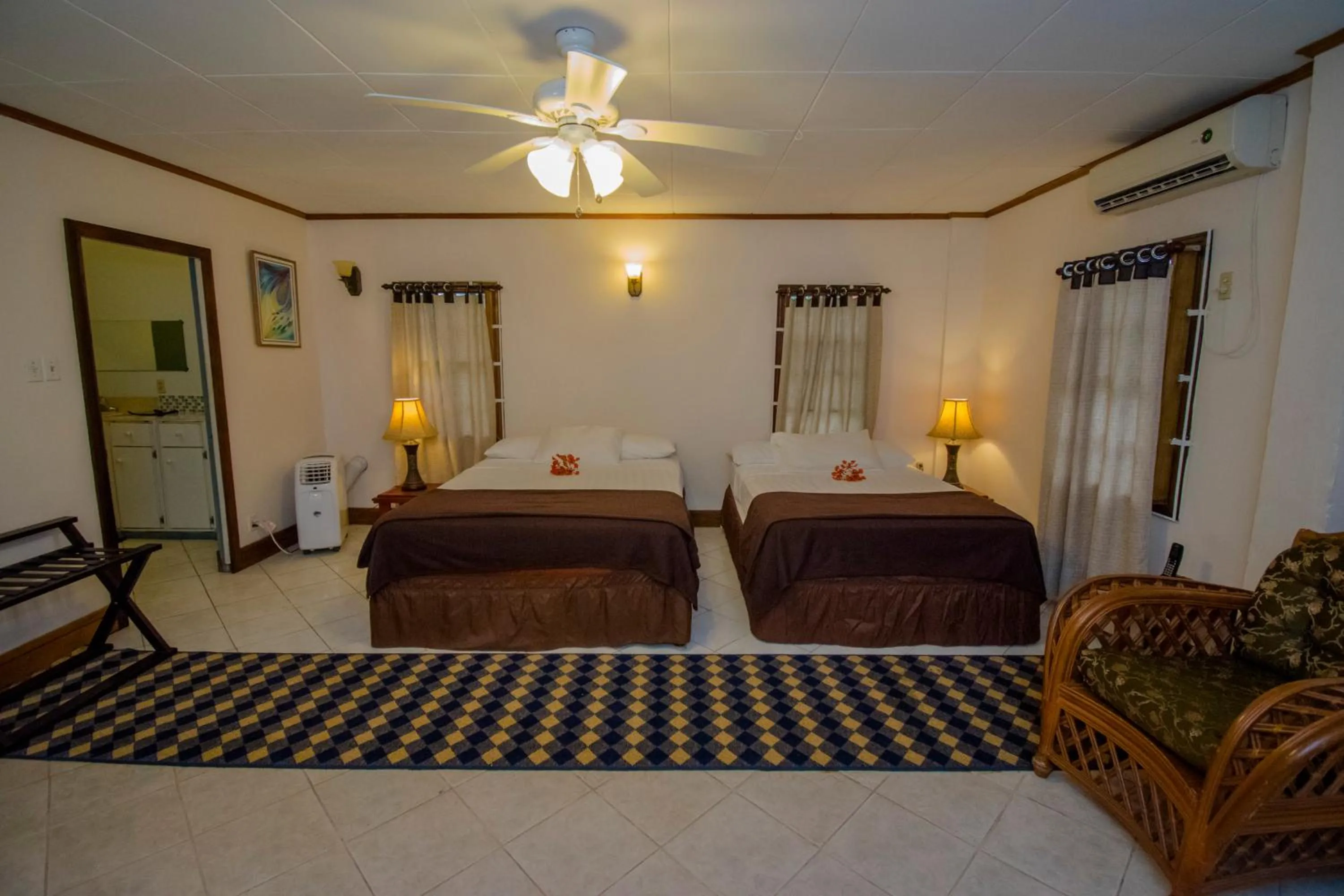 Bed in Herdmanston Lodge Hotel