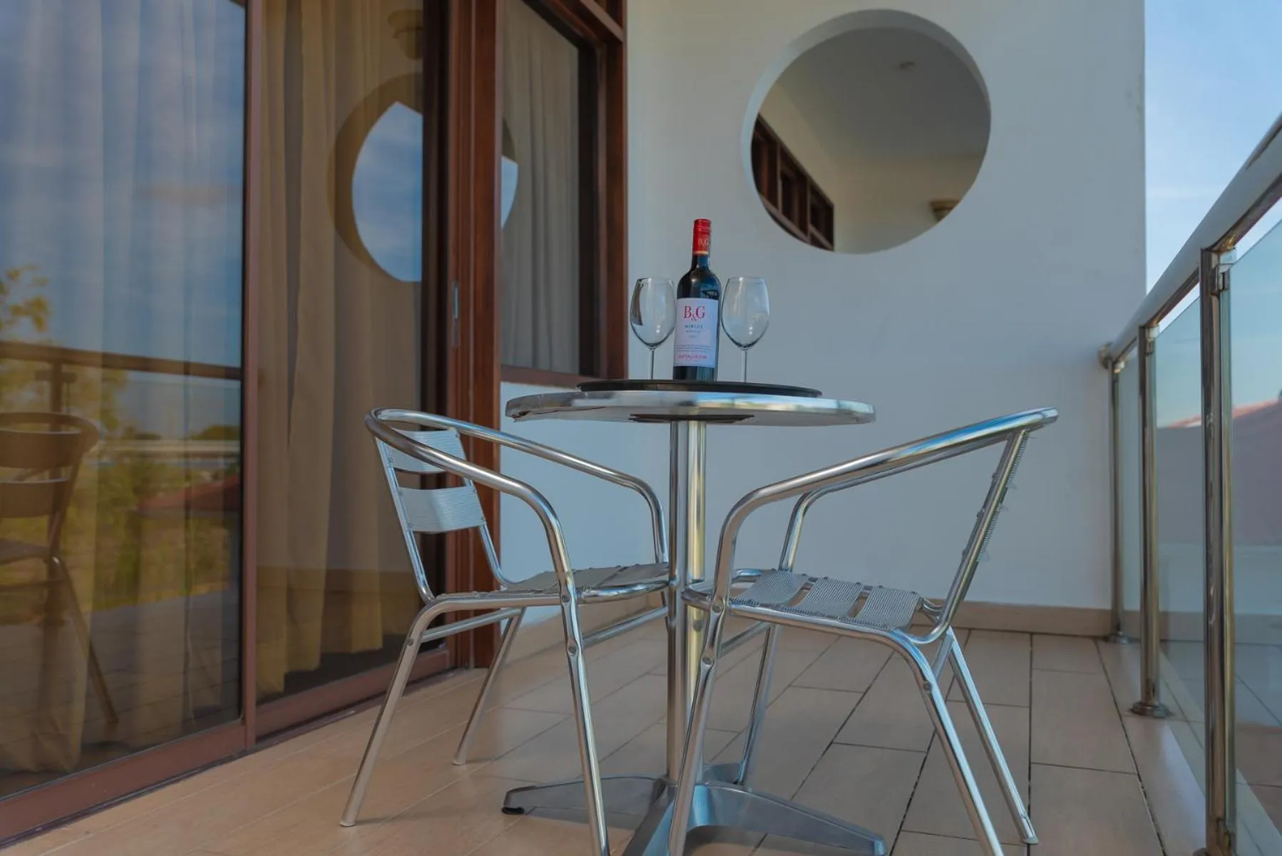 Balcony/Terrace in Herdmanston Lodge Hotel