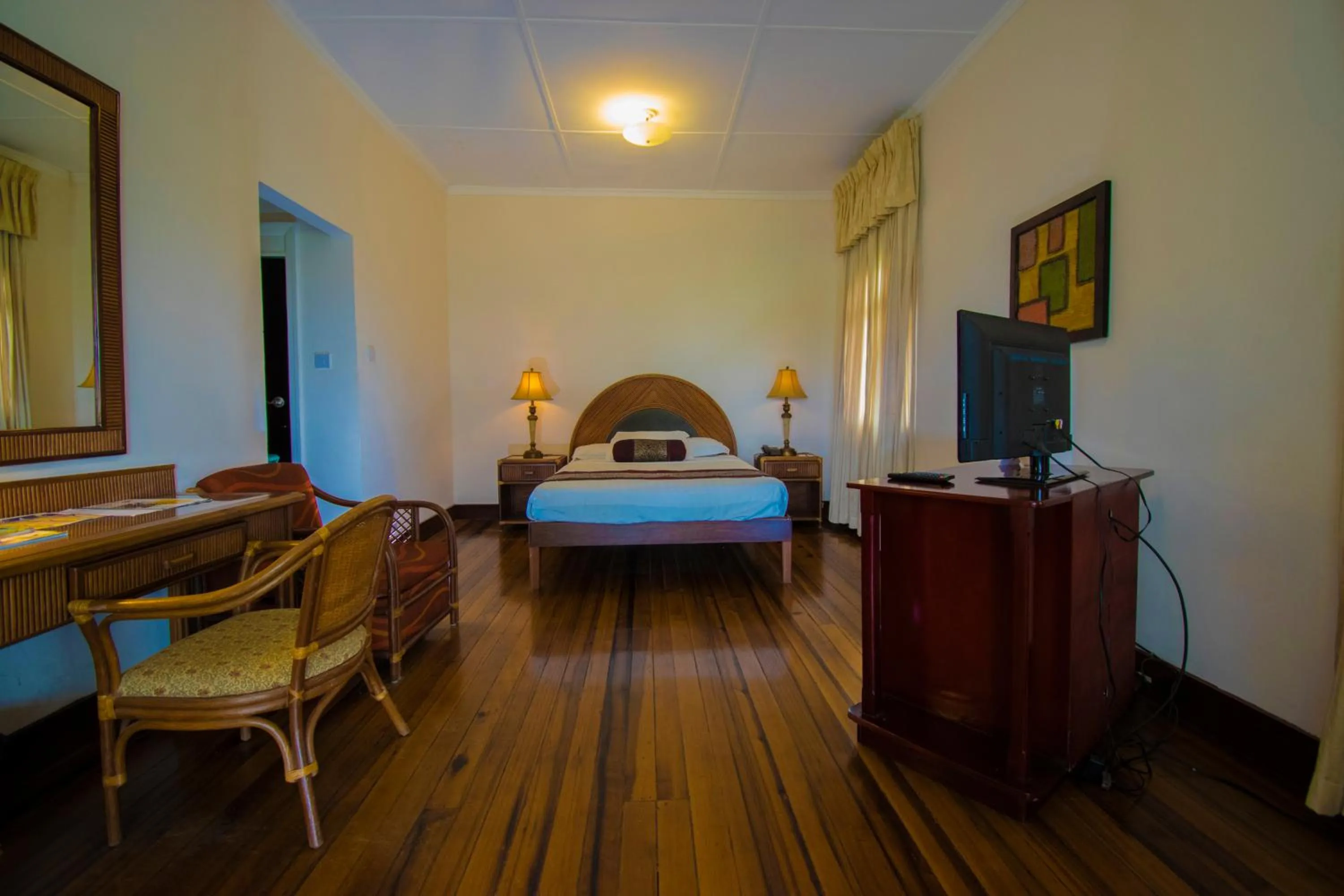 Bed in Herdmanston Lodge Hotel