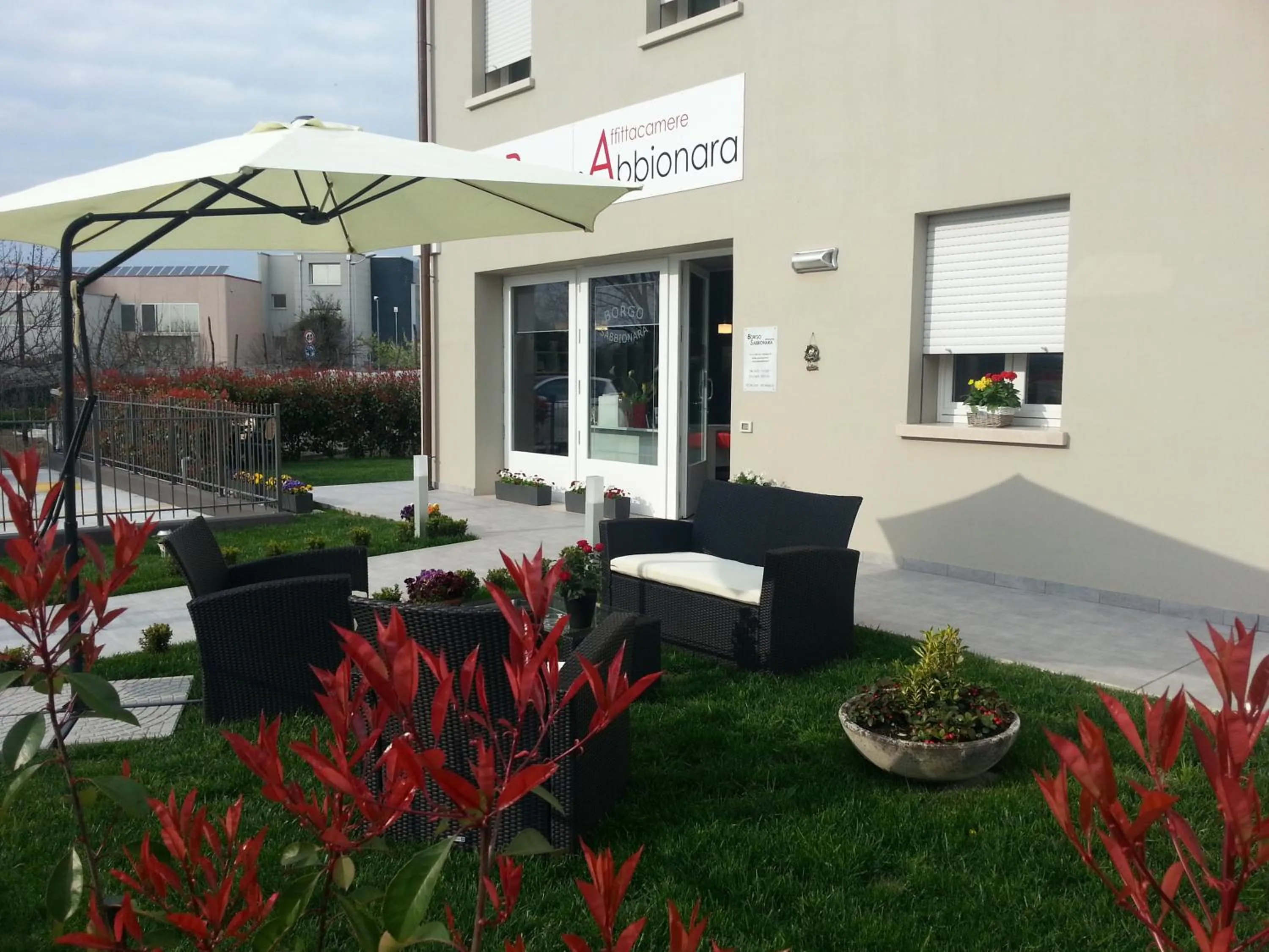 Facade/entrance in Affittacamere Borgo Sabbionara