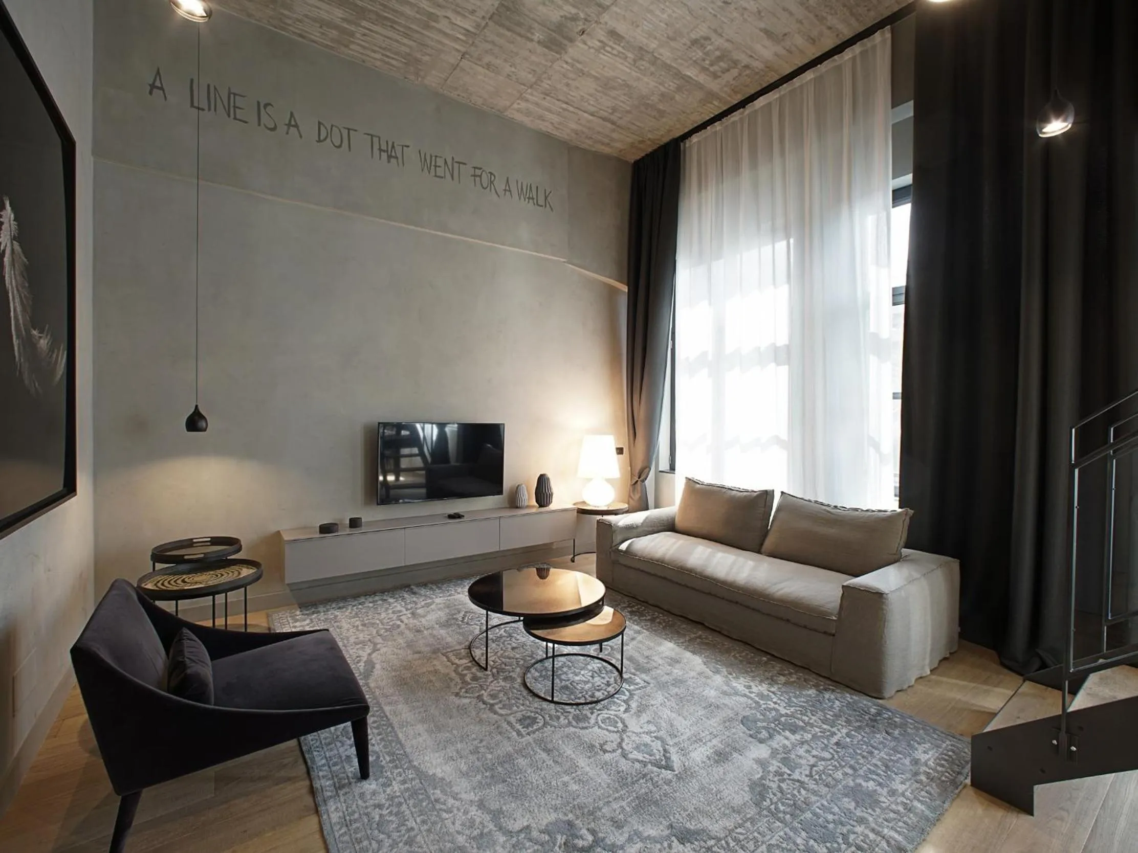 Communal lounge/ TV room in EDIT Lofts