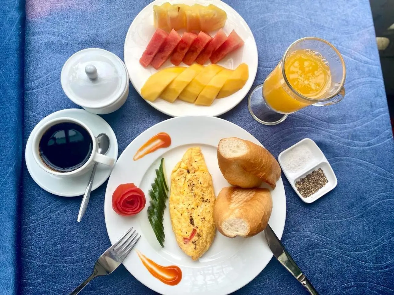 Breakfast in D Central Hoi An Homestay