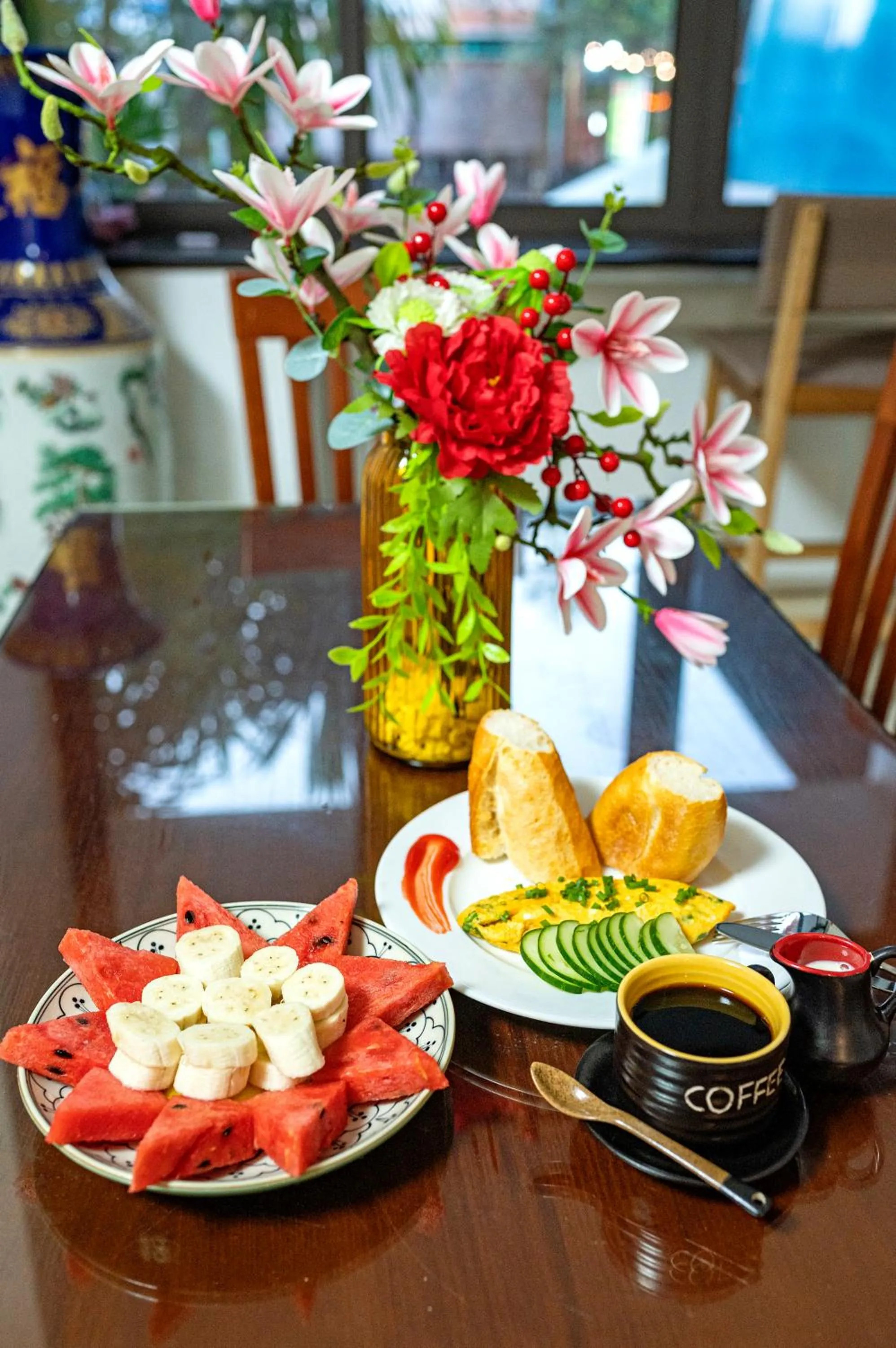Breakfast in D Central Hoi An Homestay