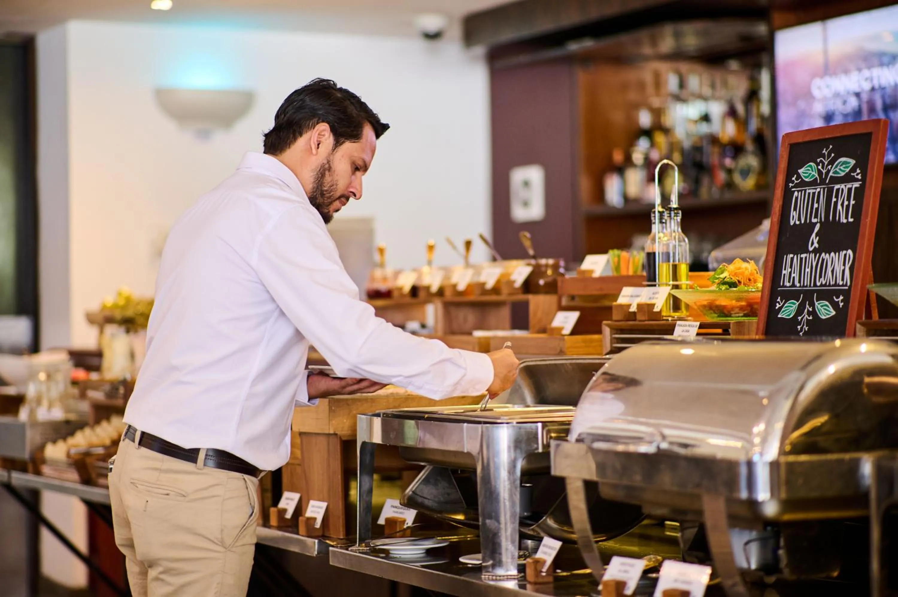 Buffet breakfast in Casa Andina Select Miraflores