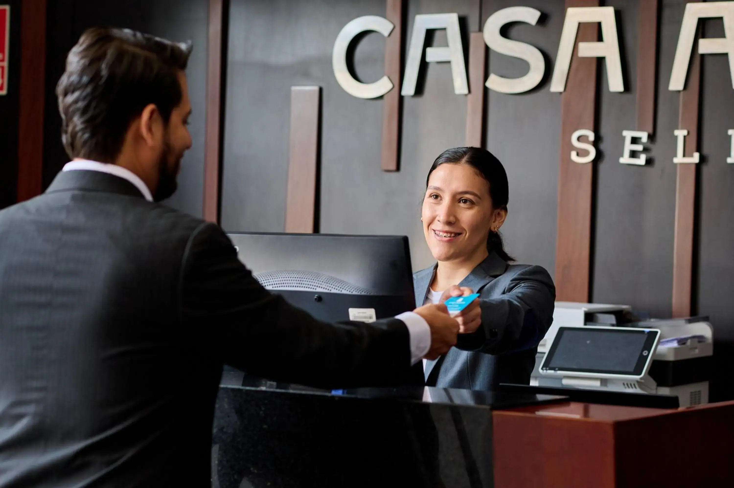 Lobby or reception in Casa Andina Select Miraflores Lobby or reception in Casa Andina Select Miraflores