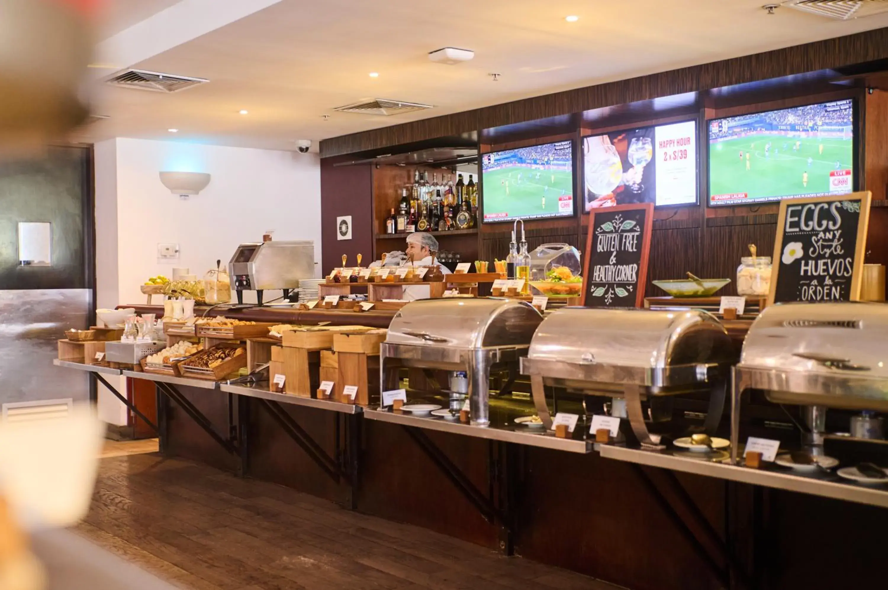 Buffet breakfast in Casa Andina Select Miraflores Buffet breakfast in Casa Andina Select Miraflores