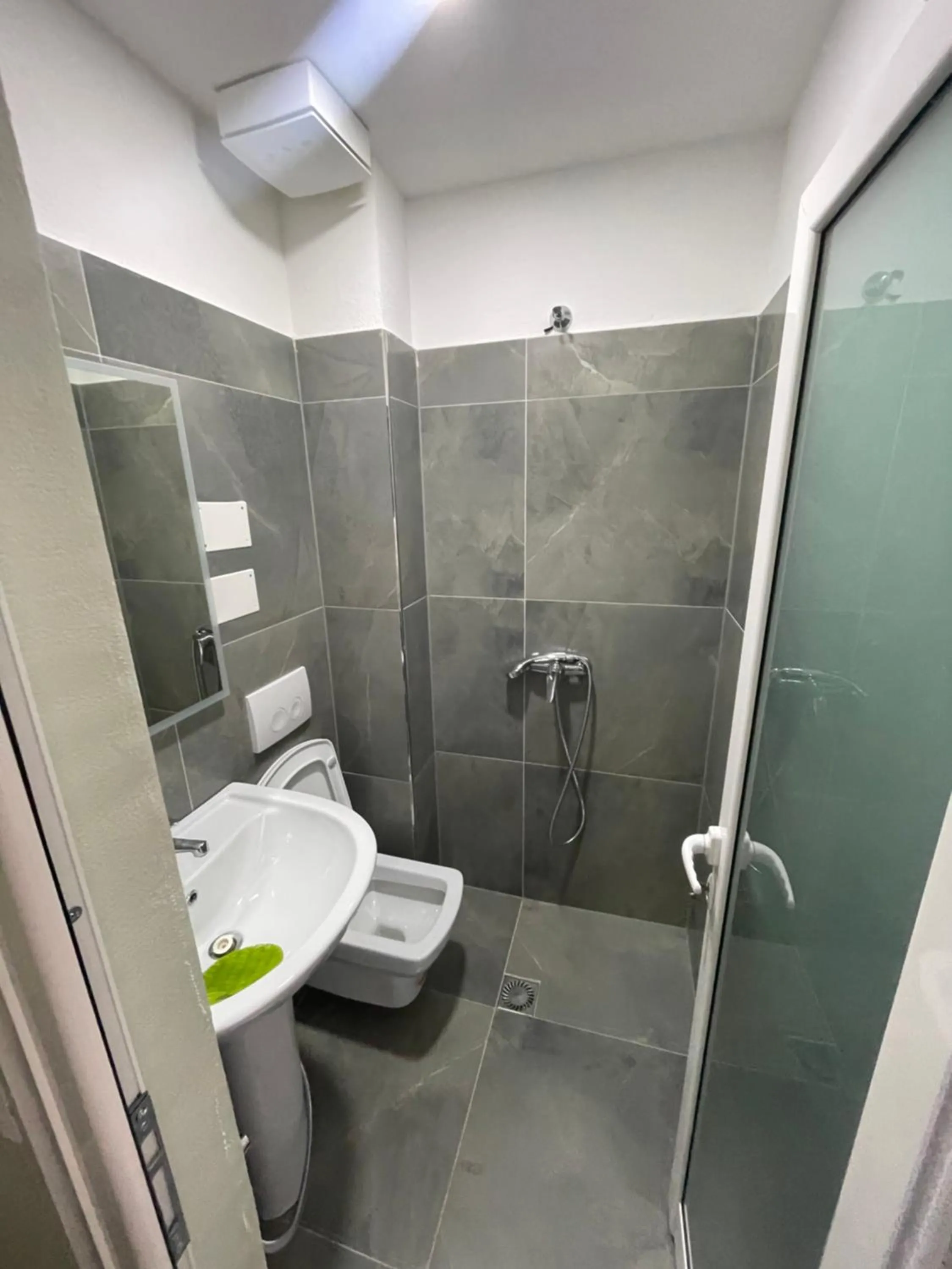 Shower in LURA Hotel