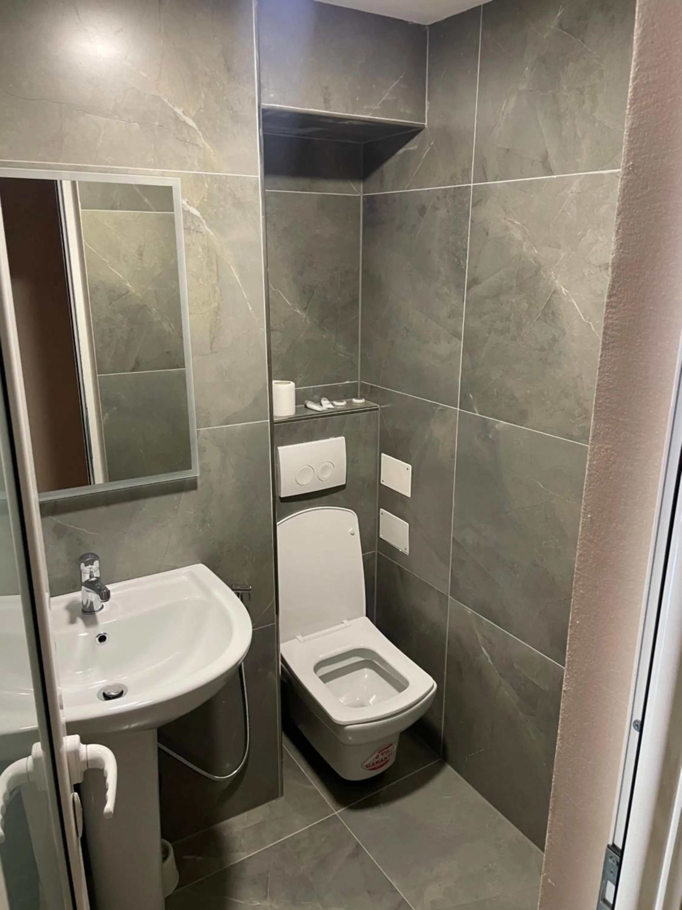 Shower in LURA Hotel