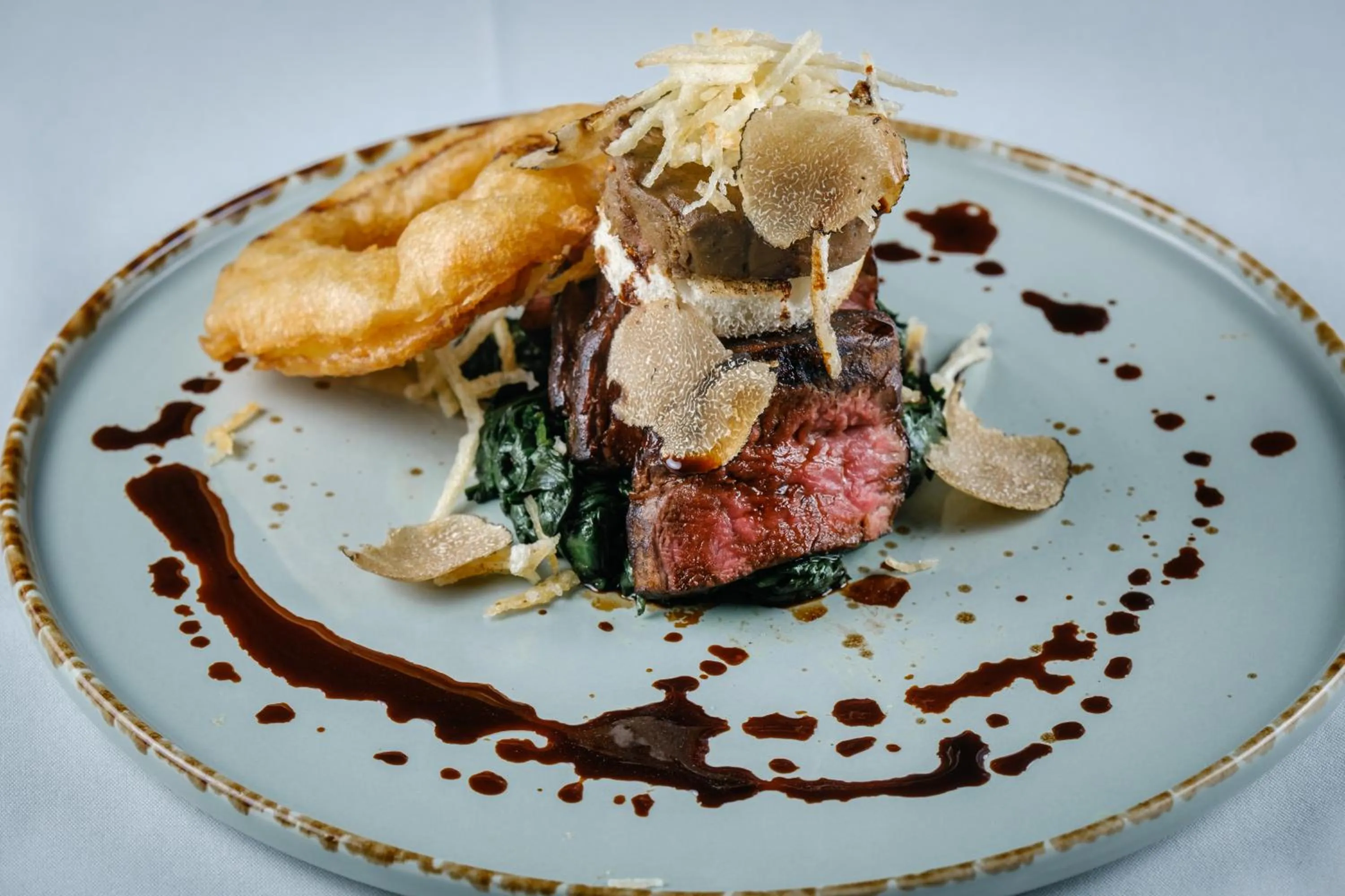 Food close-up in Low Wood Bay