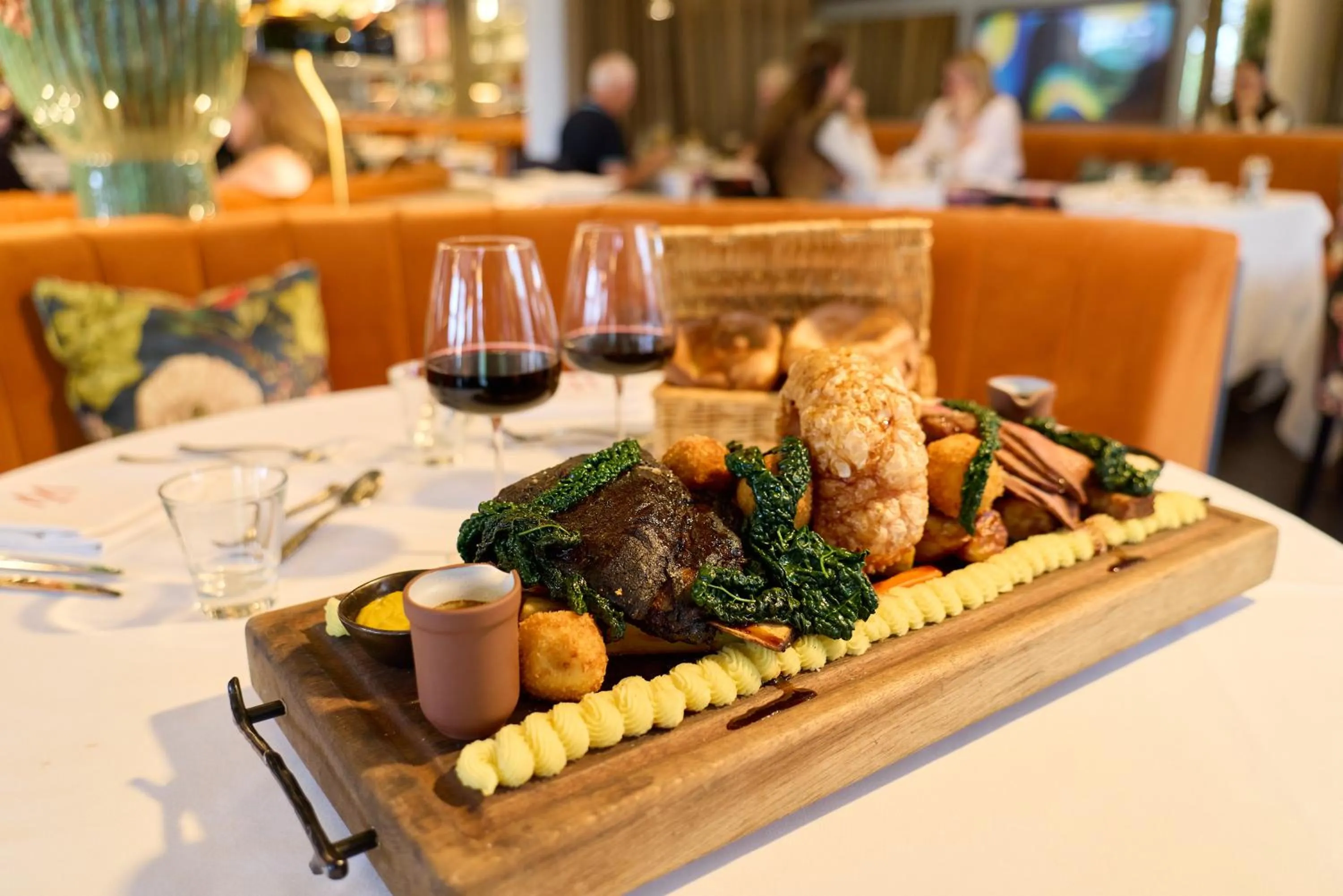 Food close-up in Low Wood Bay