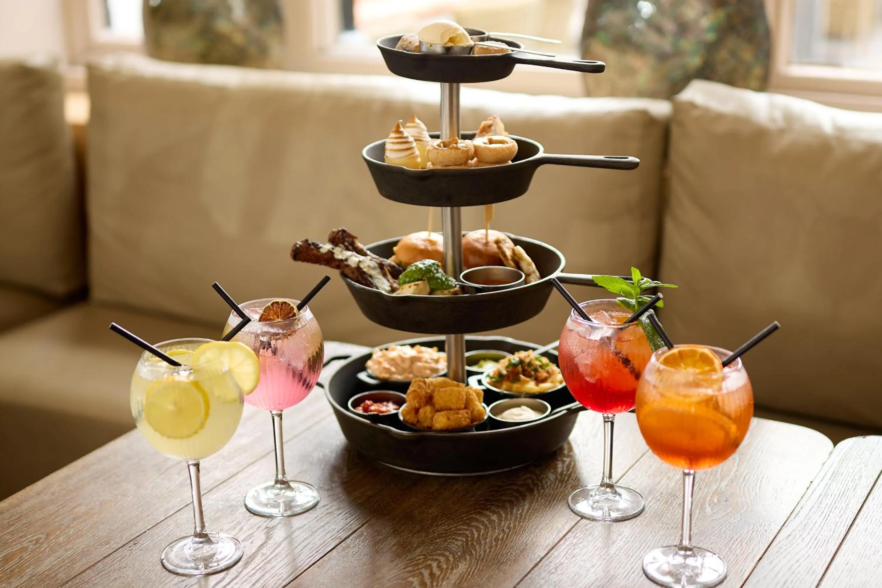 Food close-up in Low Wood Bay