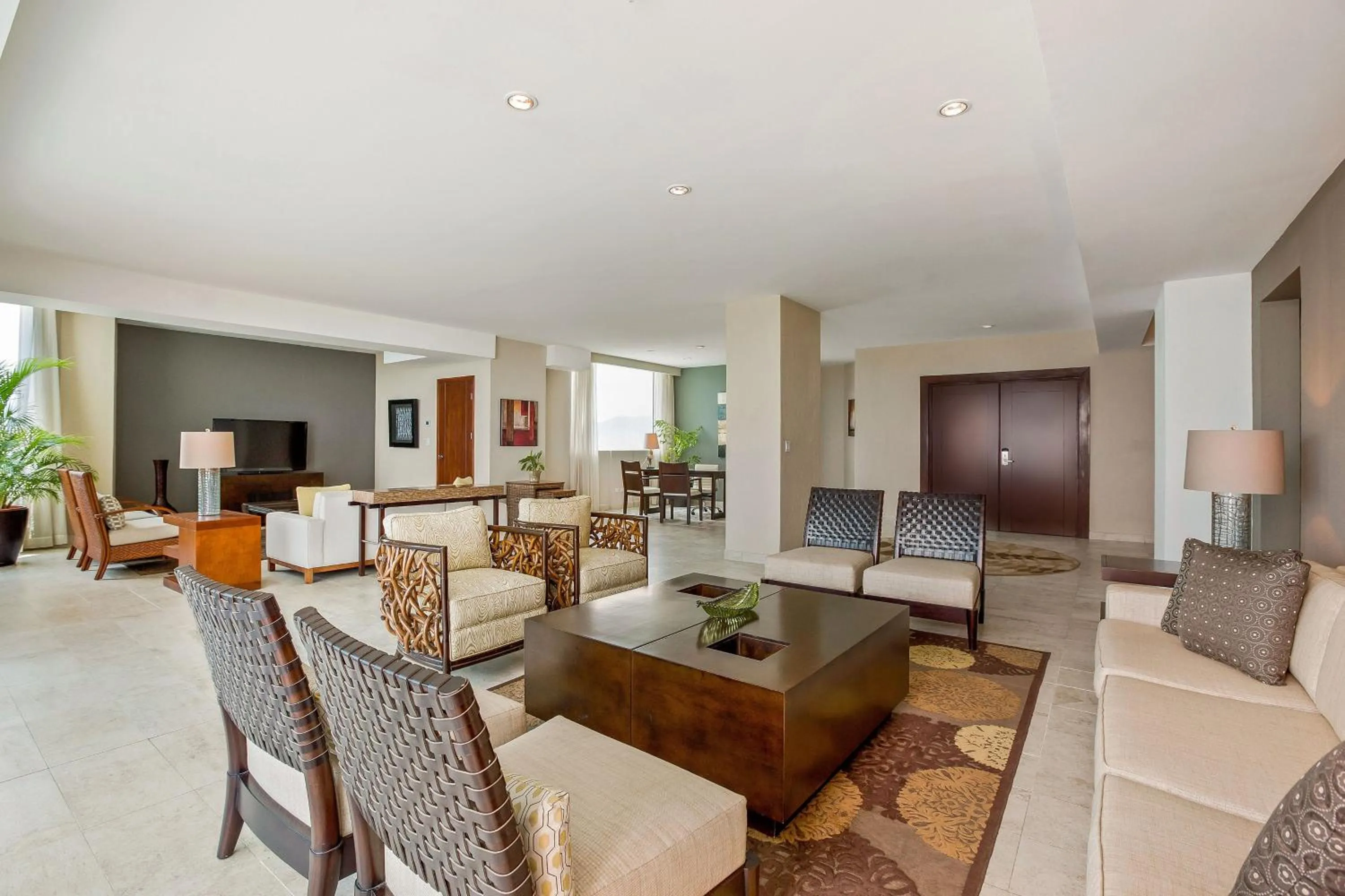 Living room in The Westin Playa Bonita Panama