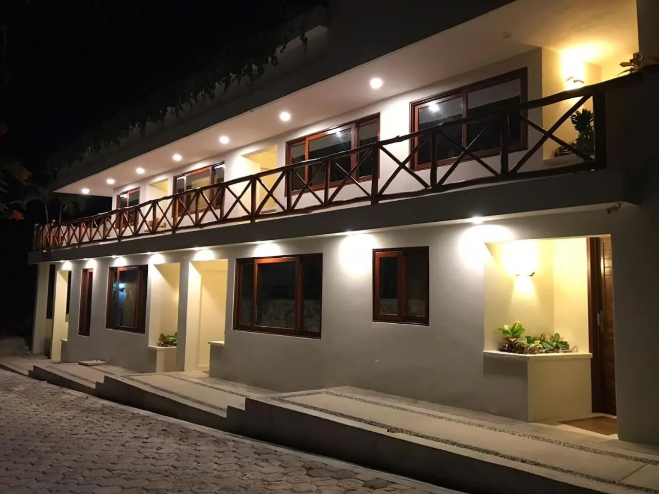 Property building in Hotel Azul Maya