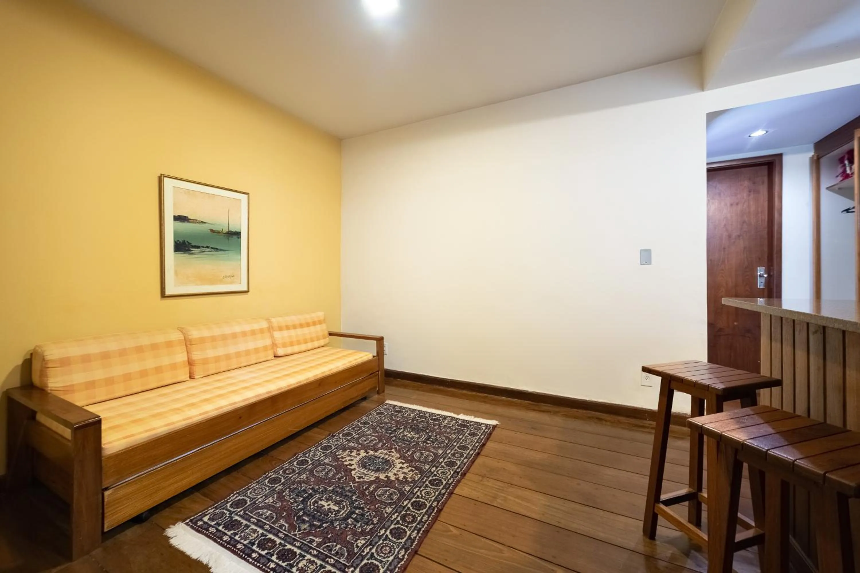 Living room, Bed in Hotel Solaris
