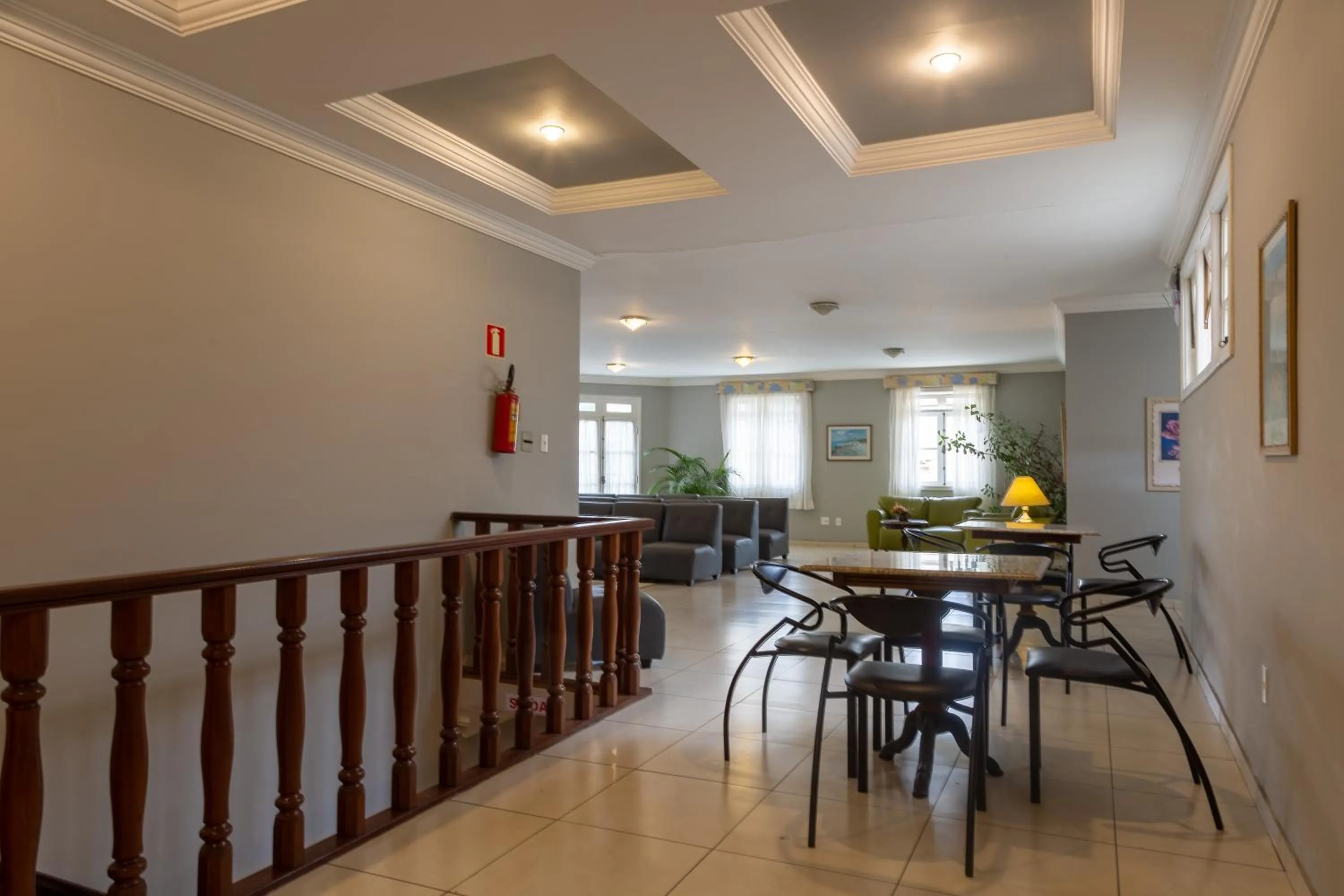 Seating area in Hotel Solaris