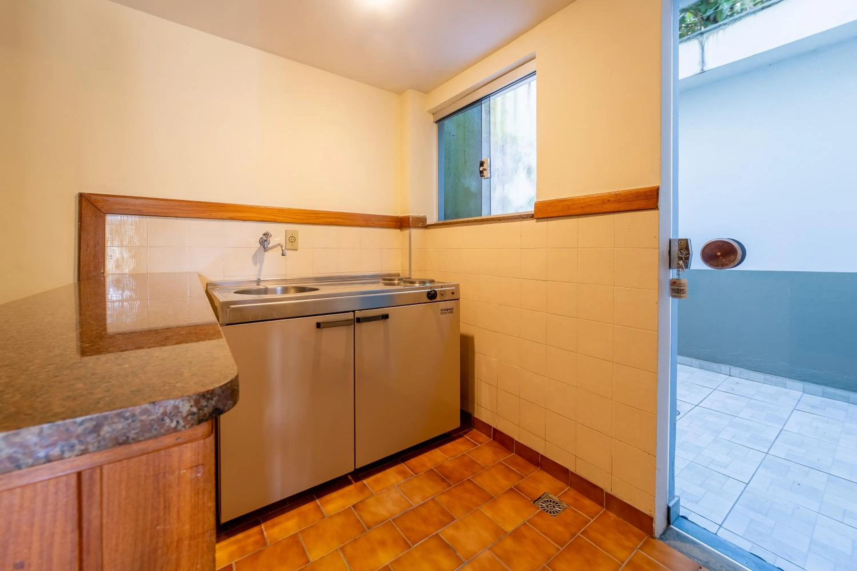 Kitchen or kitchenette in Hotel Solaris