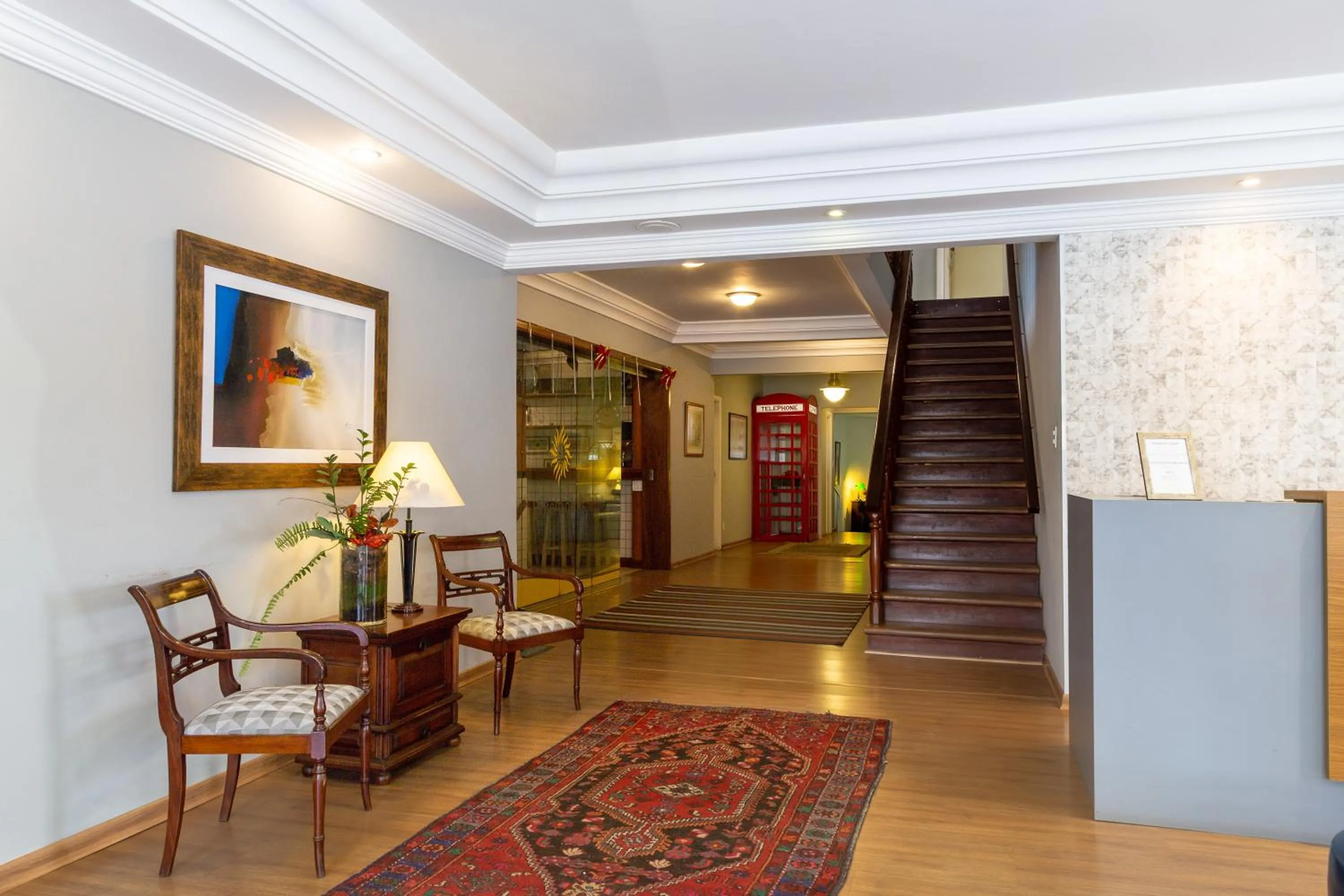 Lobby or reception in Hotel Solaris