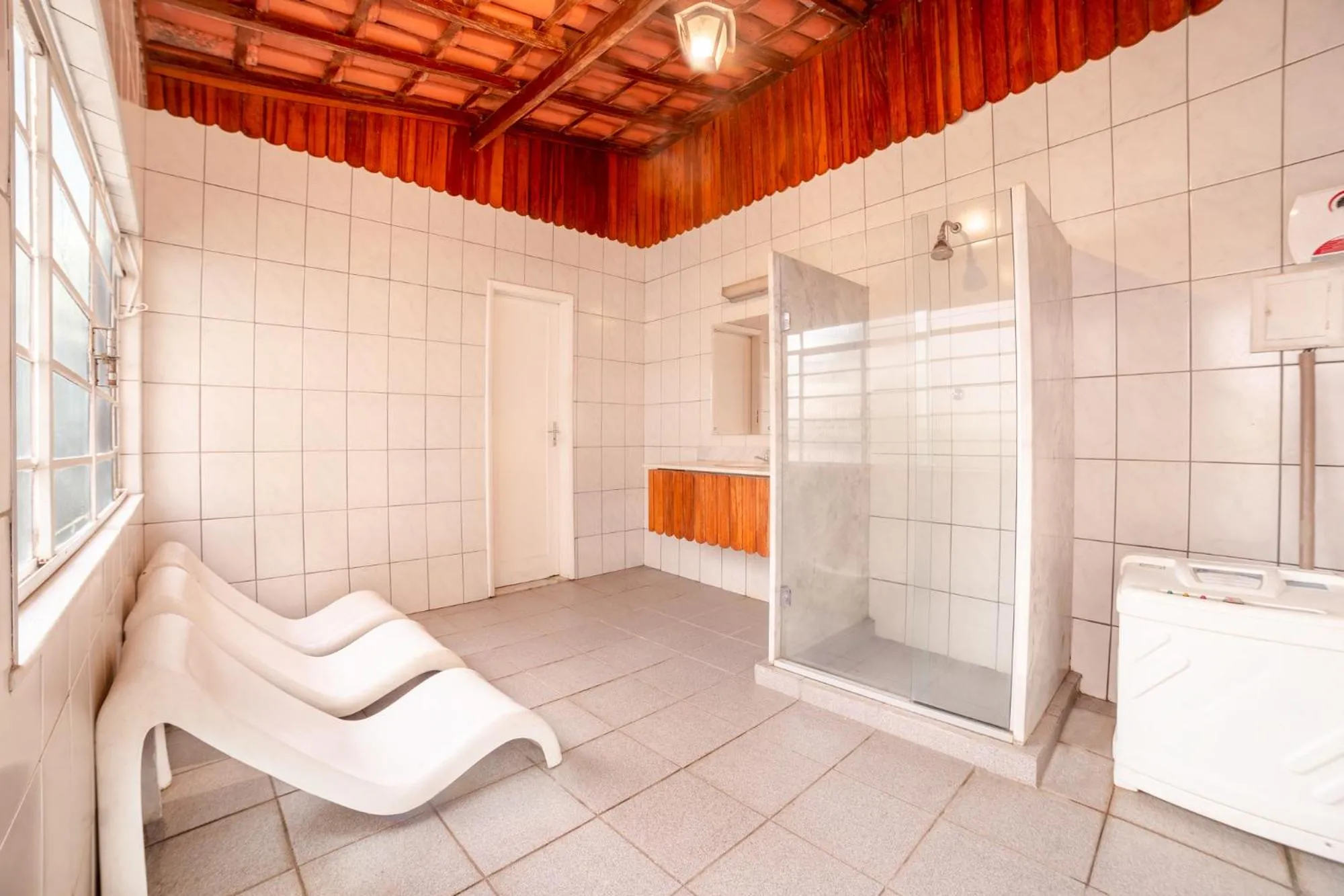 Steam room in Hotel Solaris