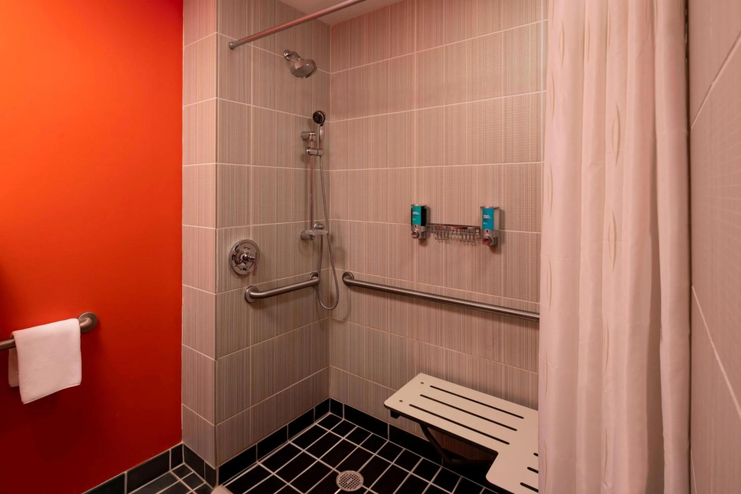 Bathroom in Aloft Birmingham Soho Square