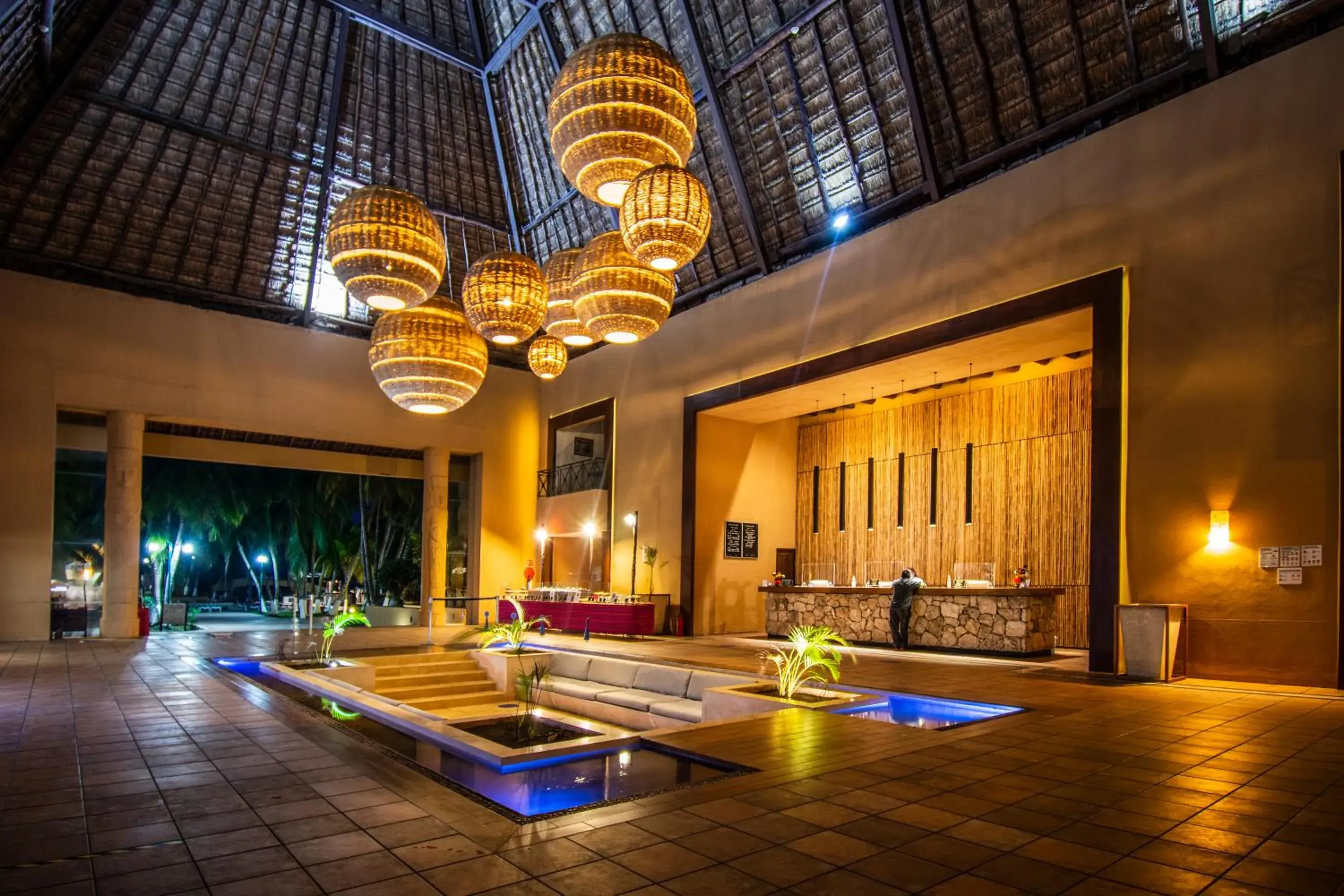 Lobby or reception in Reef Yucatán All Inclusive & Convention Center Lobby or reception in Reef Yucatán All Inclusive & Convention Center