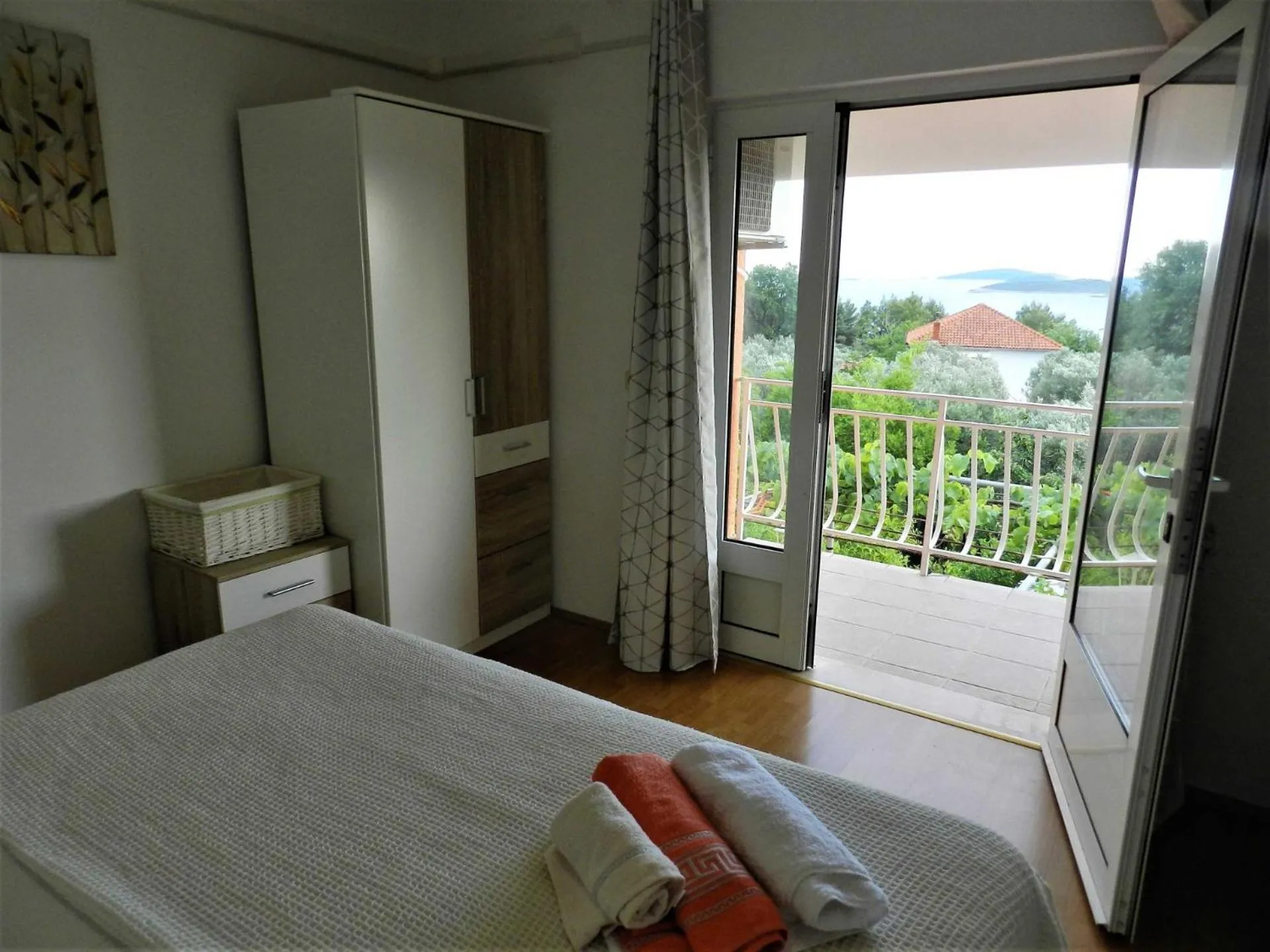 Bed in Apartments Lea