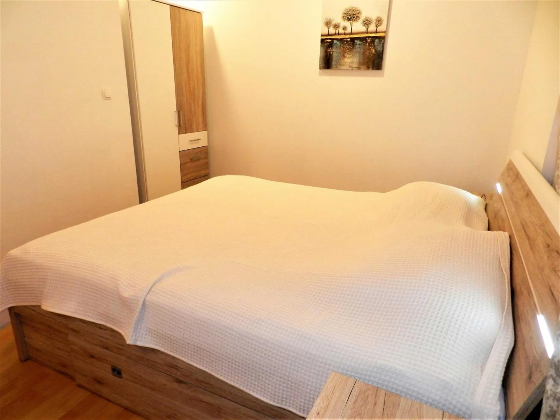 Bed in Apartments Lea