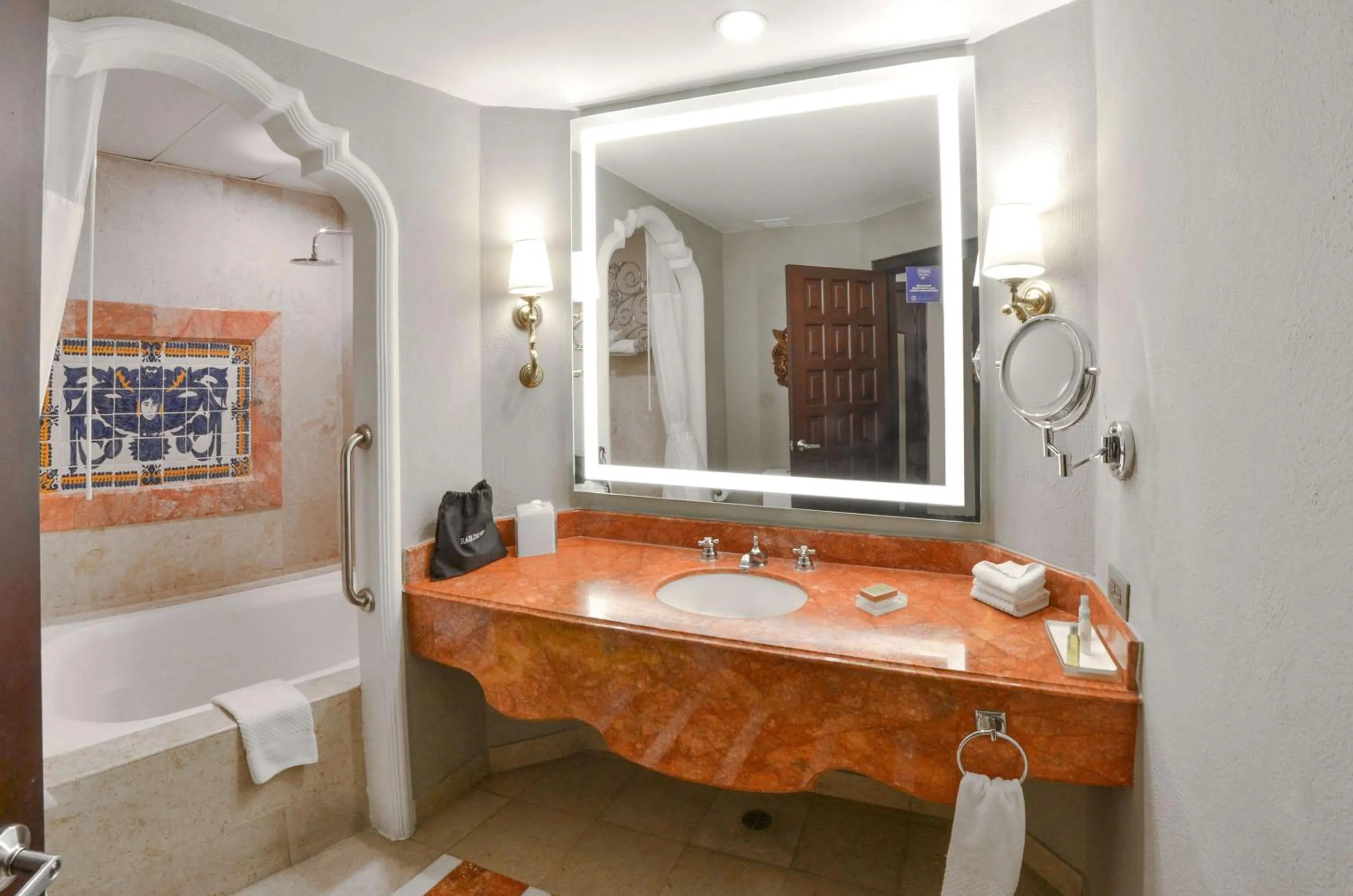 Bathroom in Hilton Guatemala City, Guatemala