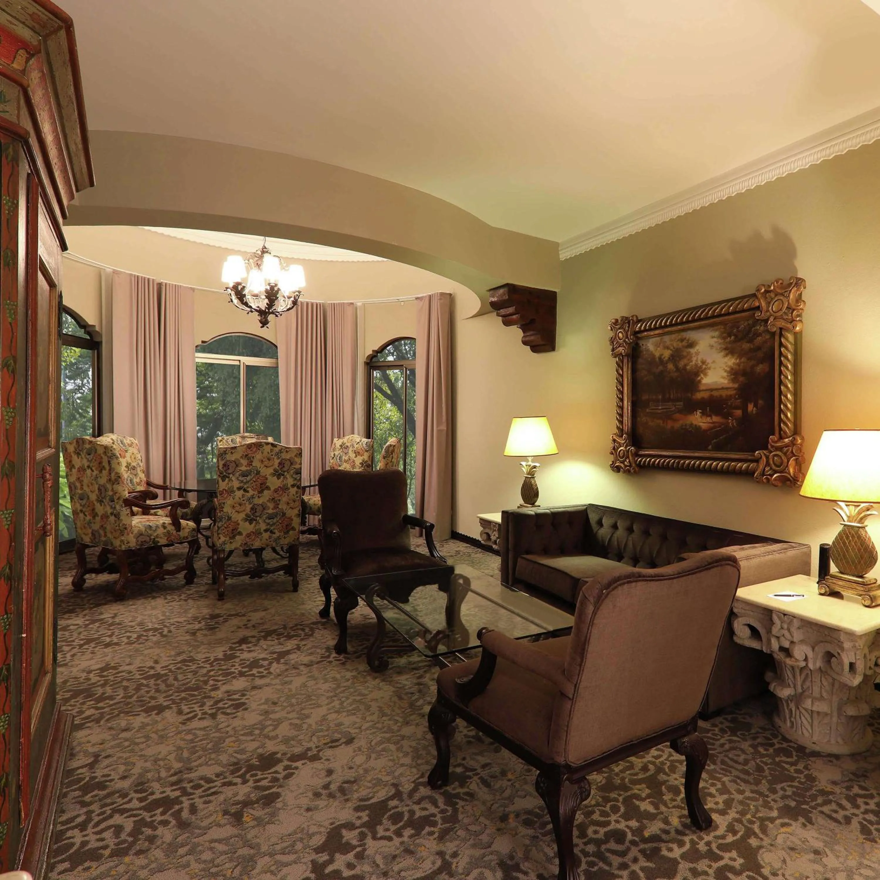 Living room in Hilton Guatemala City, Guatemala