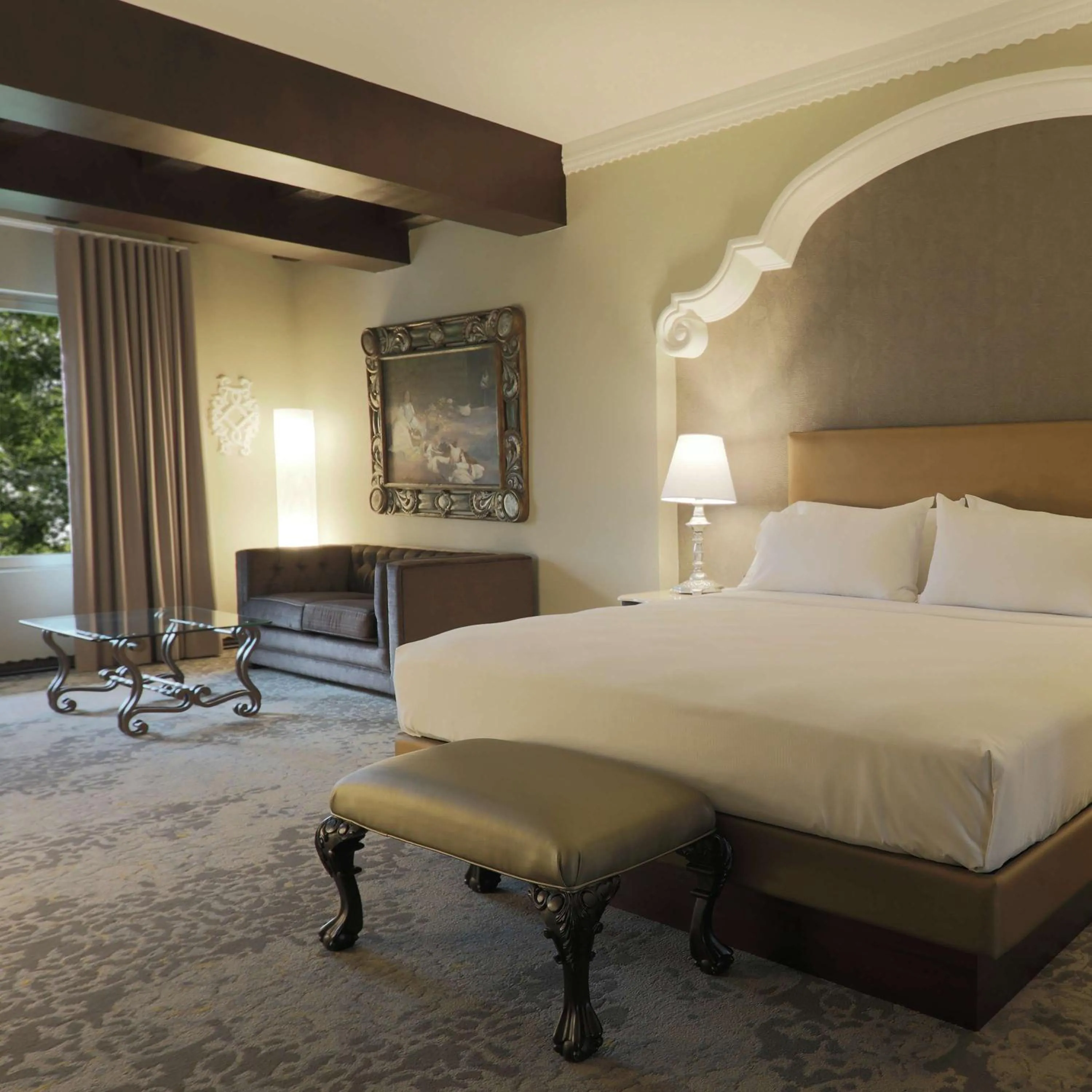 Living room, Bed in Hilton Guatemala City, Guatemala