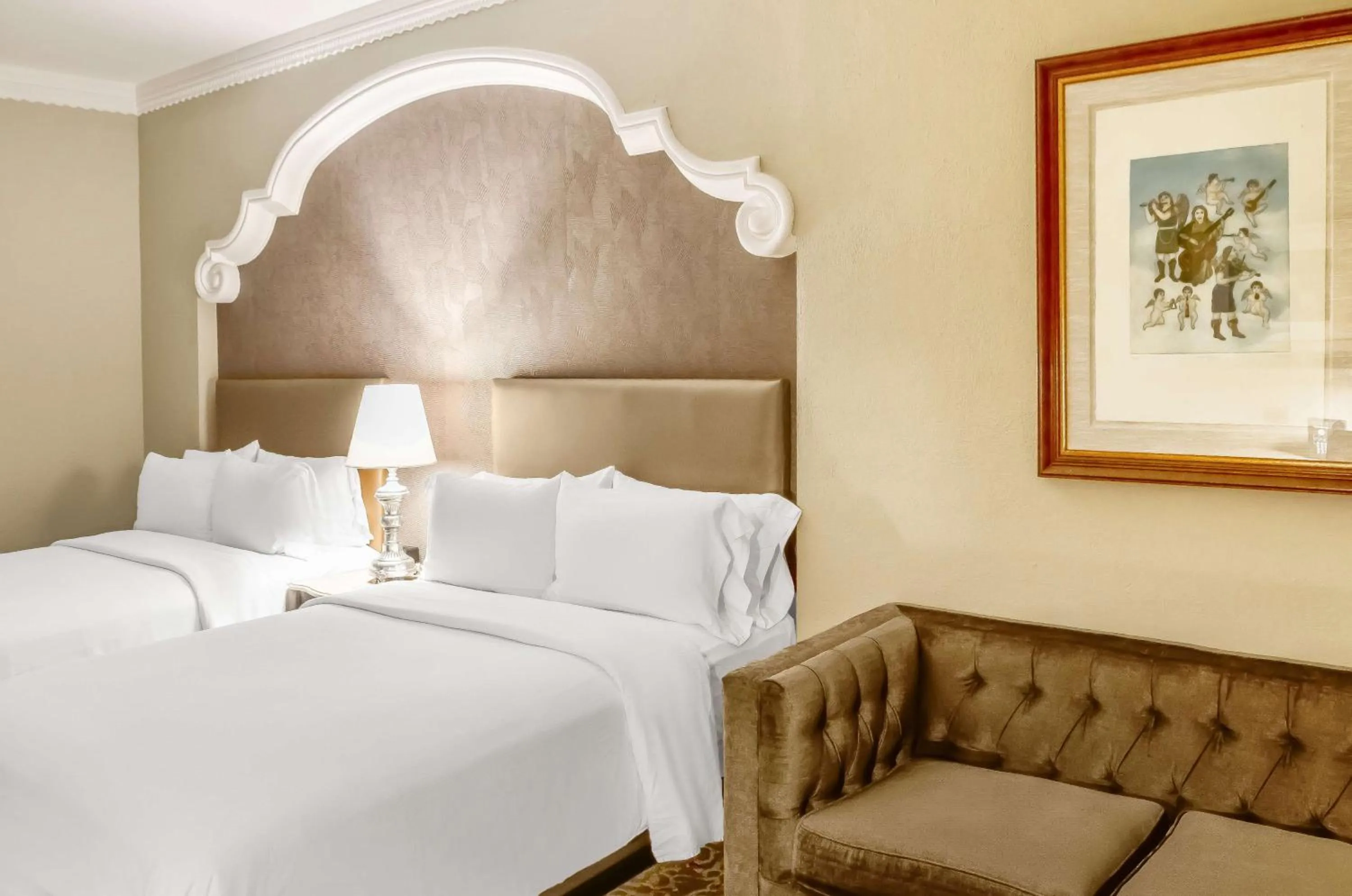 Living room, Bed in Hilton Guatemala City, Guatemala