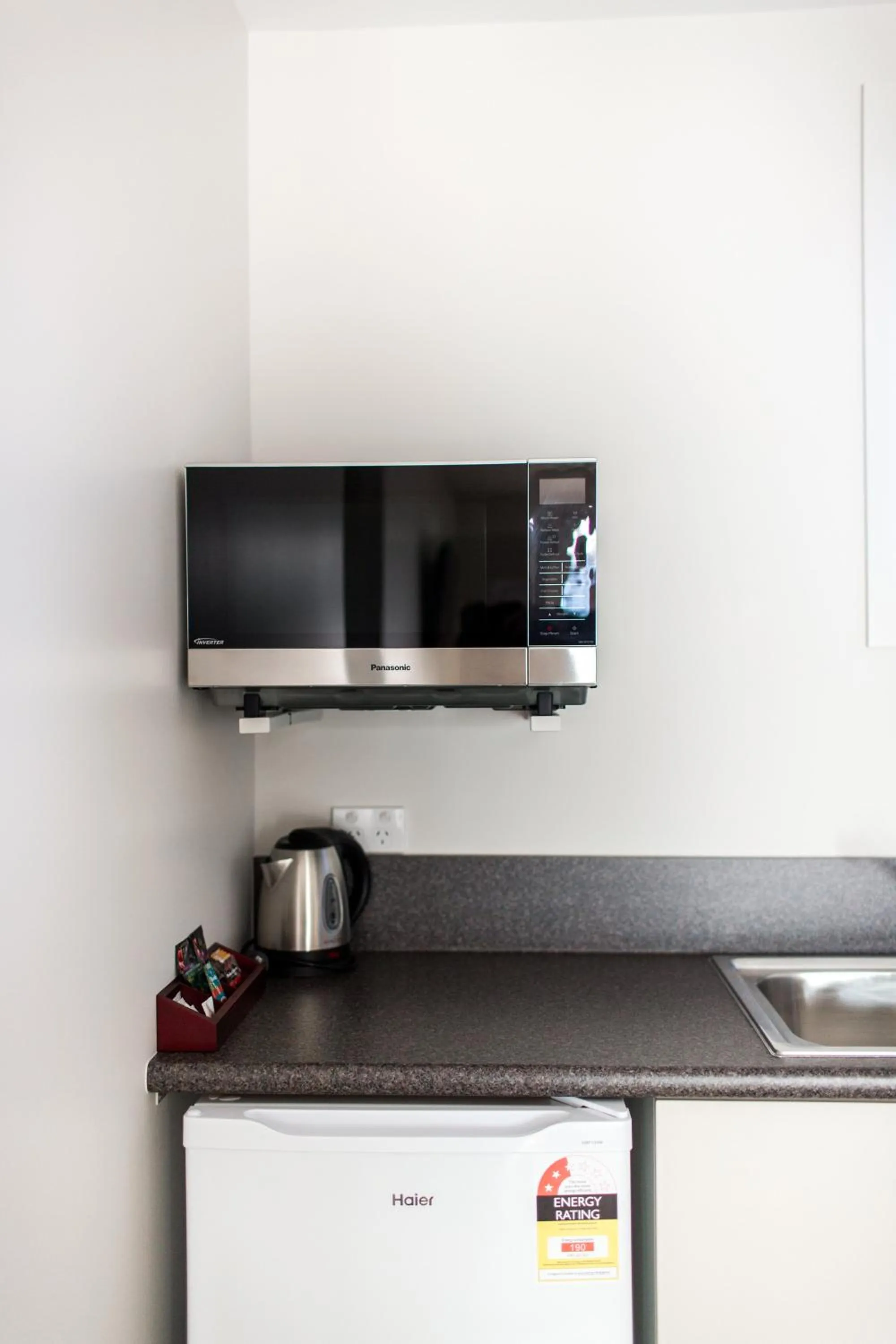 Coffee/tea facilities in Heritage Court Lodge Oamaru