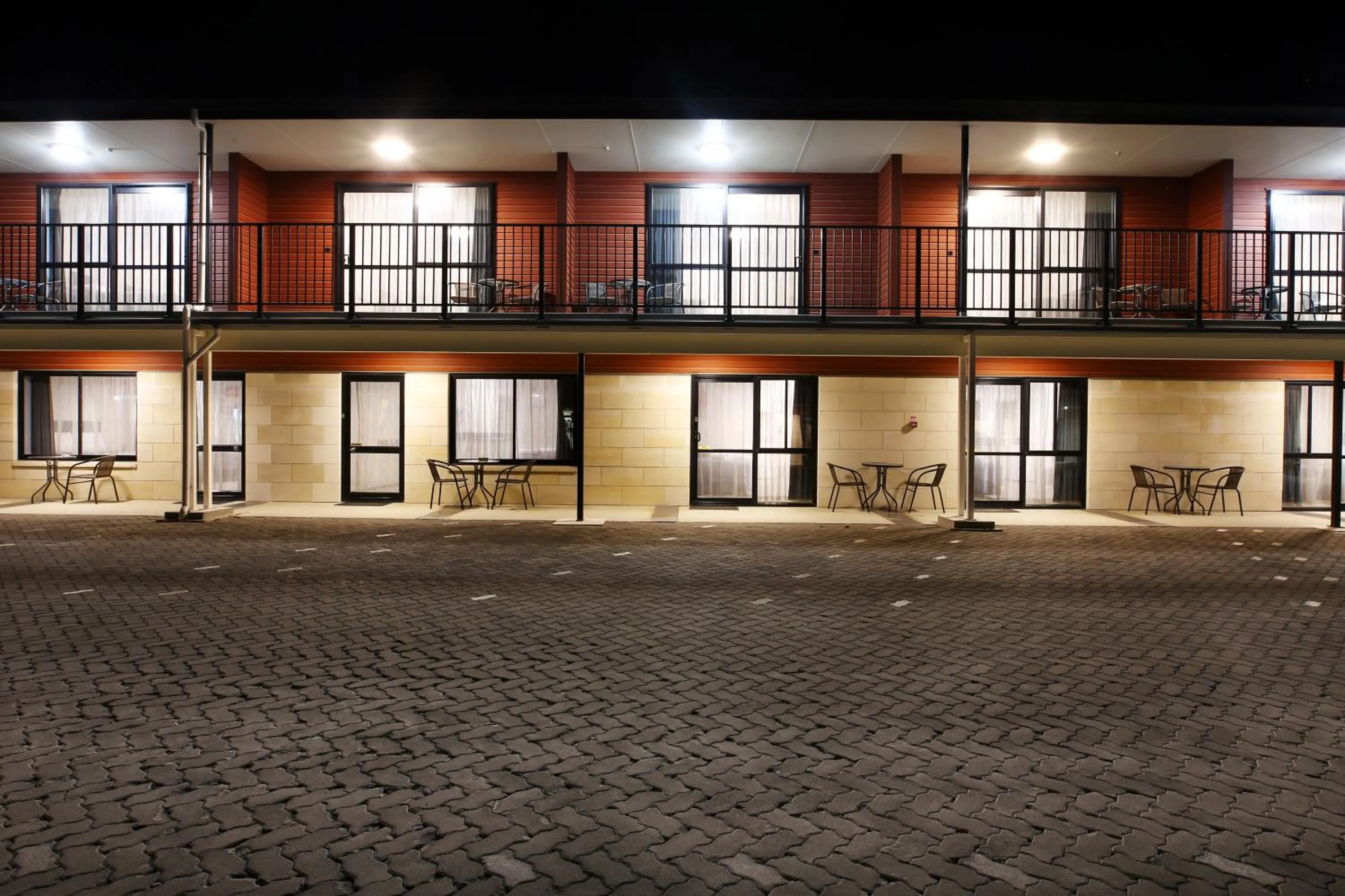 Property building in Heritage Court Lodge Oamaru