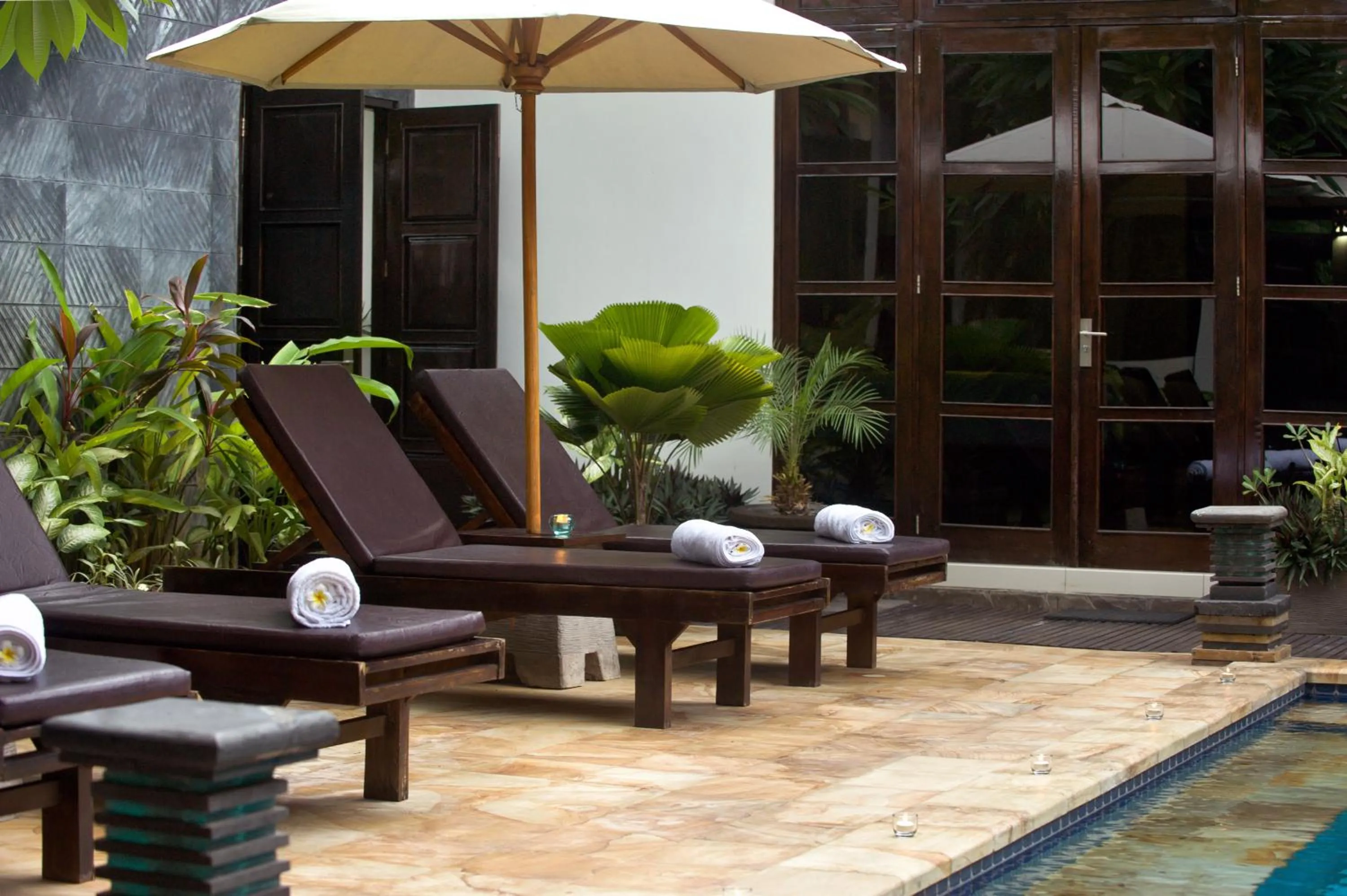 Garden in Villa Teman