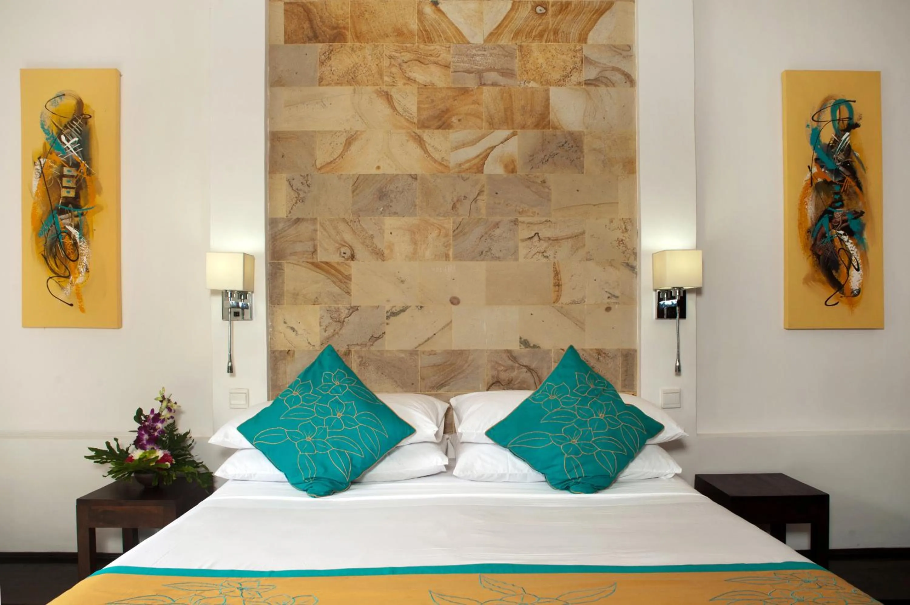 Bedroom, Bed in Villa Teman