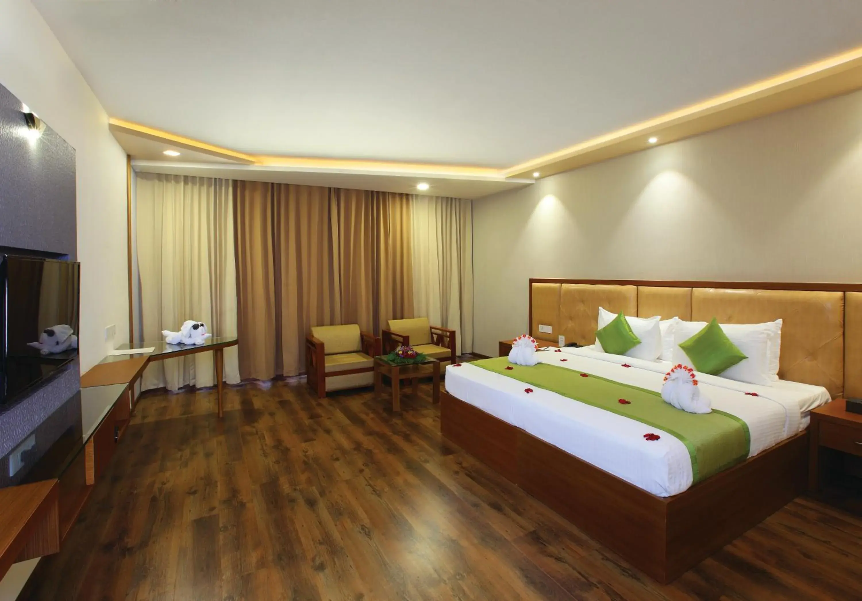 Bed in The River Retreat Heritage Ayurvedic Resort Bed in The River Retreat Heritage Ayurvedic Resort