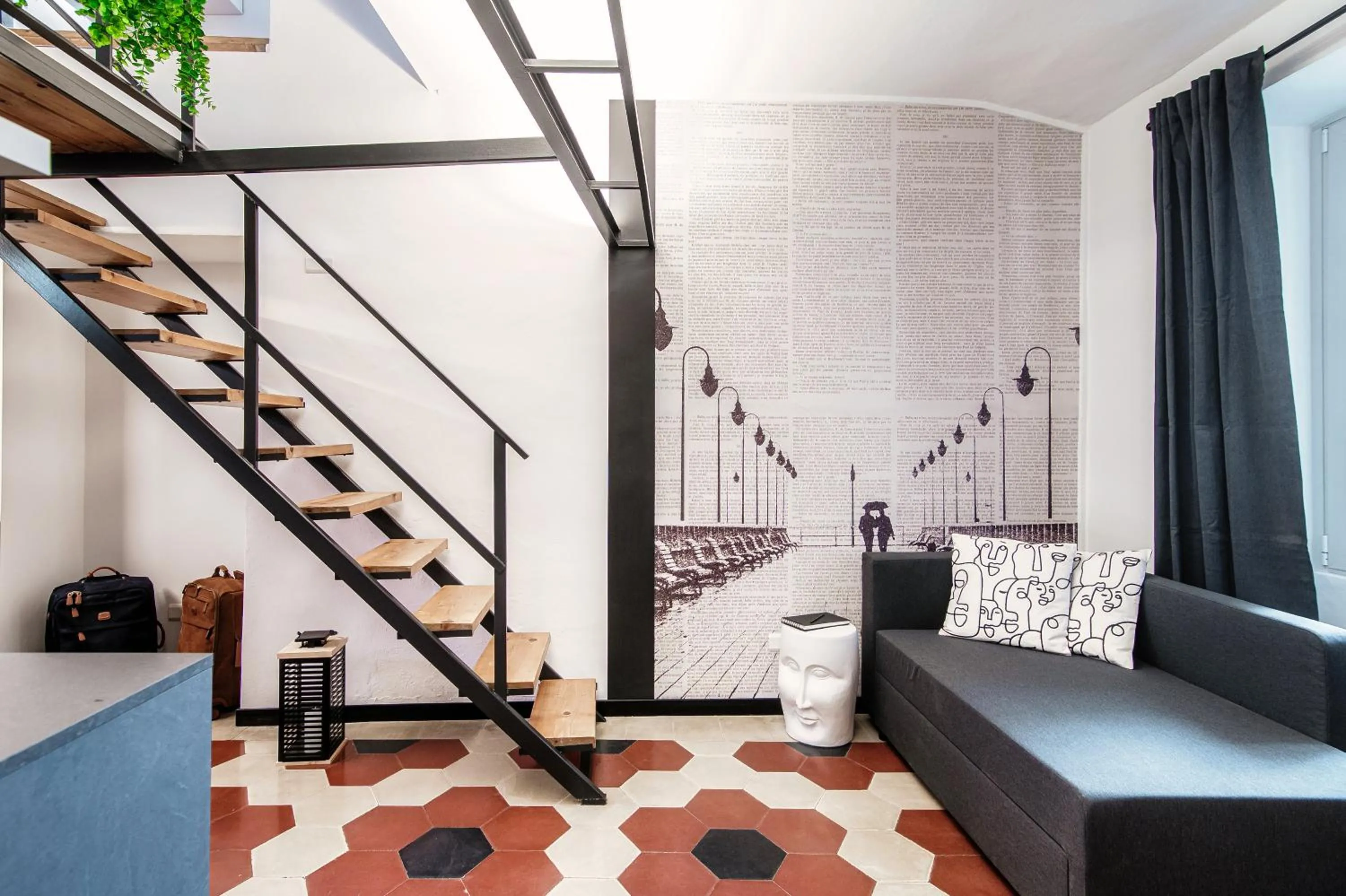 Living room in La Casa Dei Viaggiatori by "The House Of Travelers"