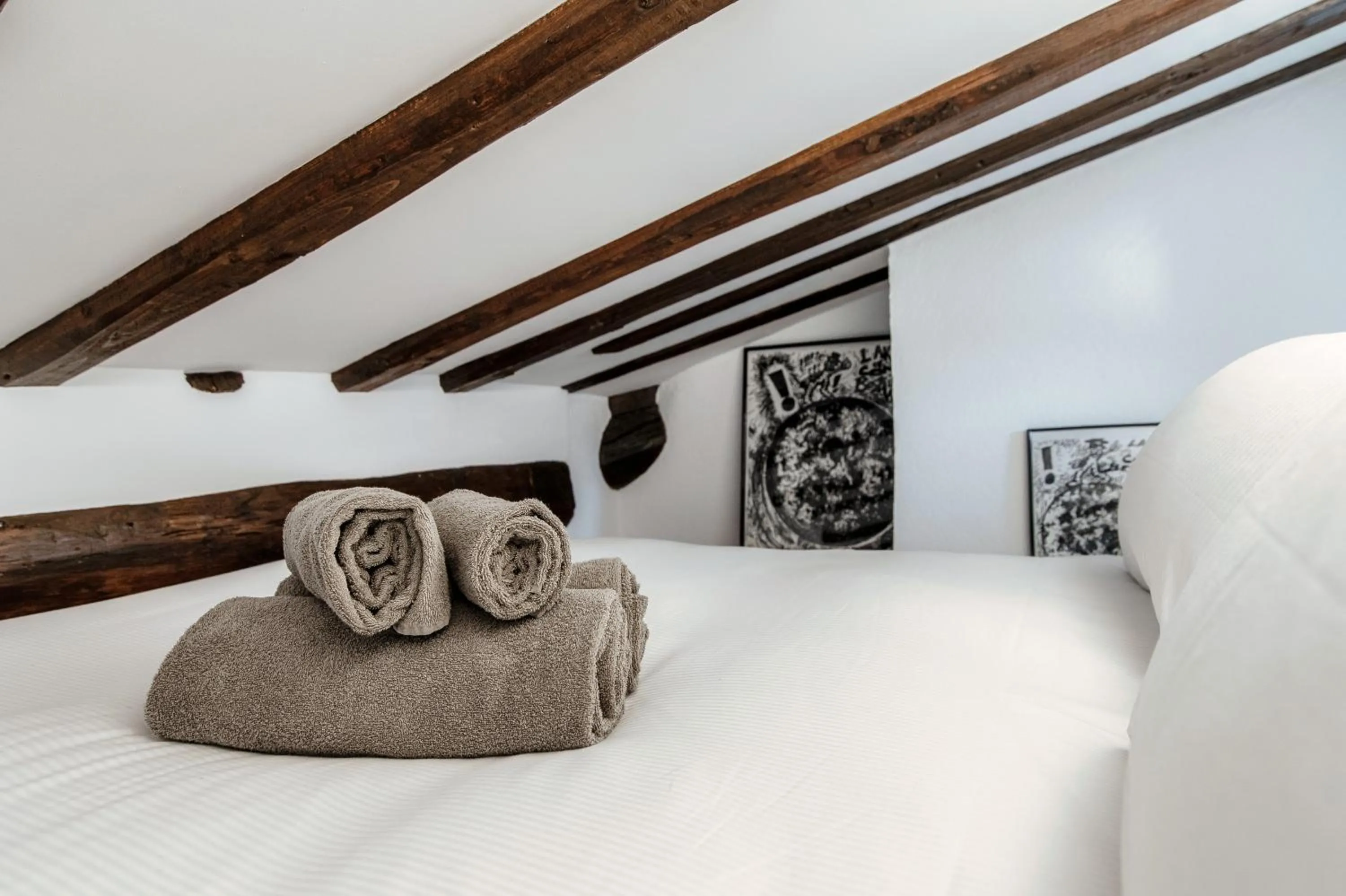 Bed in La Casa Dei Viaggiatori by "The House Of Travelers"