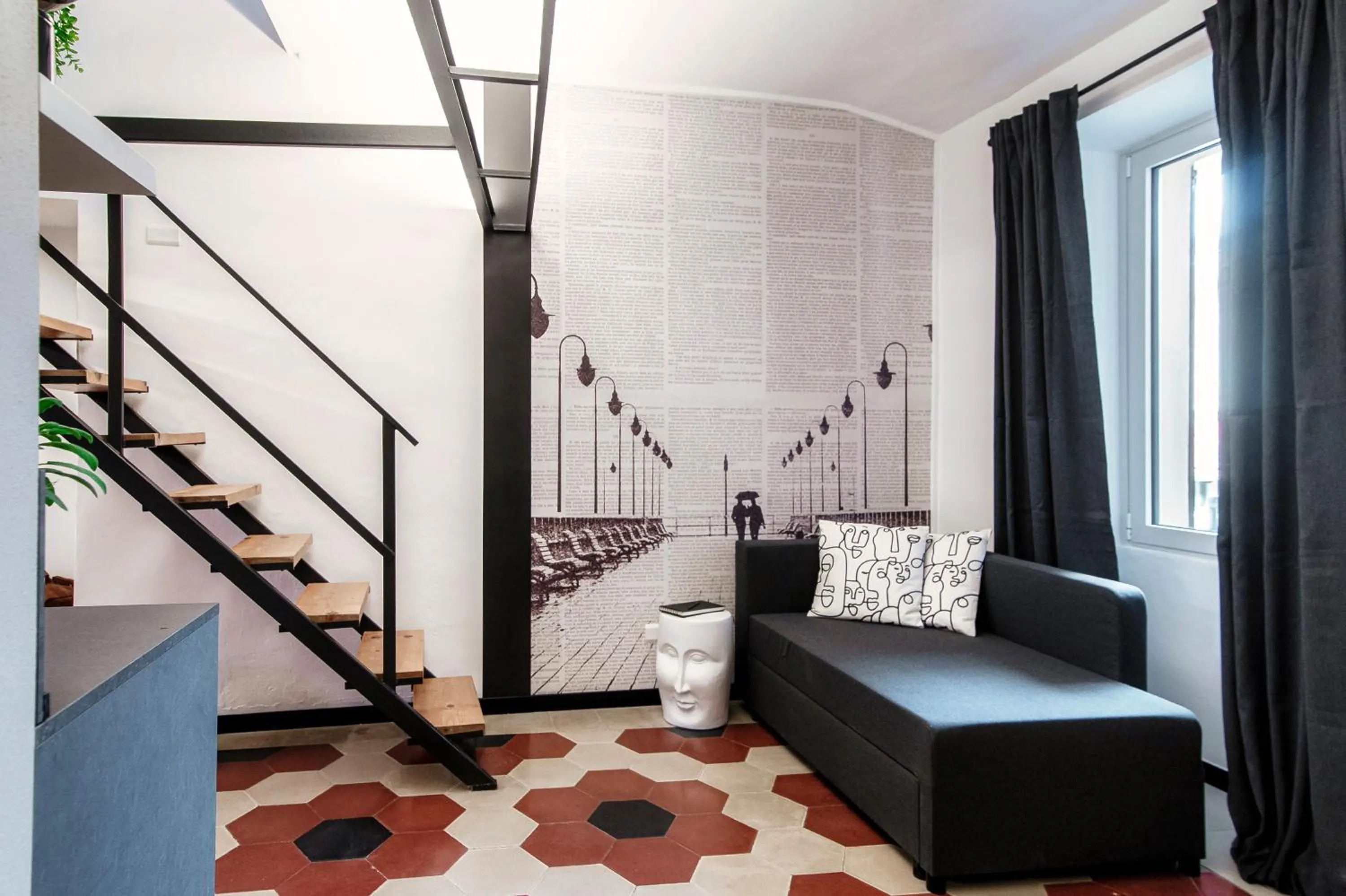 Living room in La Casa Dei Viaggiatori by "The House Of Travelers"