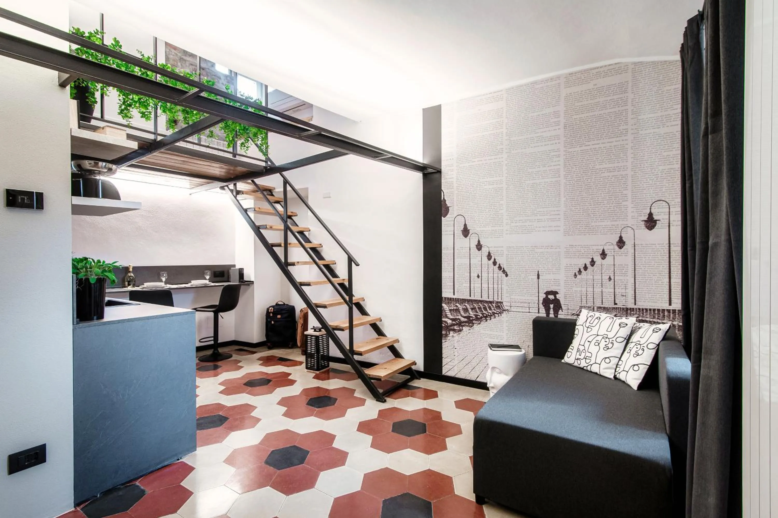 Kitchen or kitchenette in La Casa Dei Viaggiatori by "The House Of Travelers"