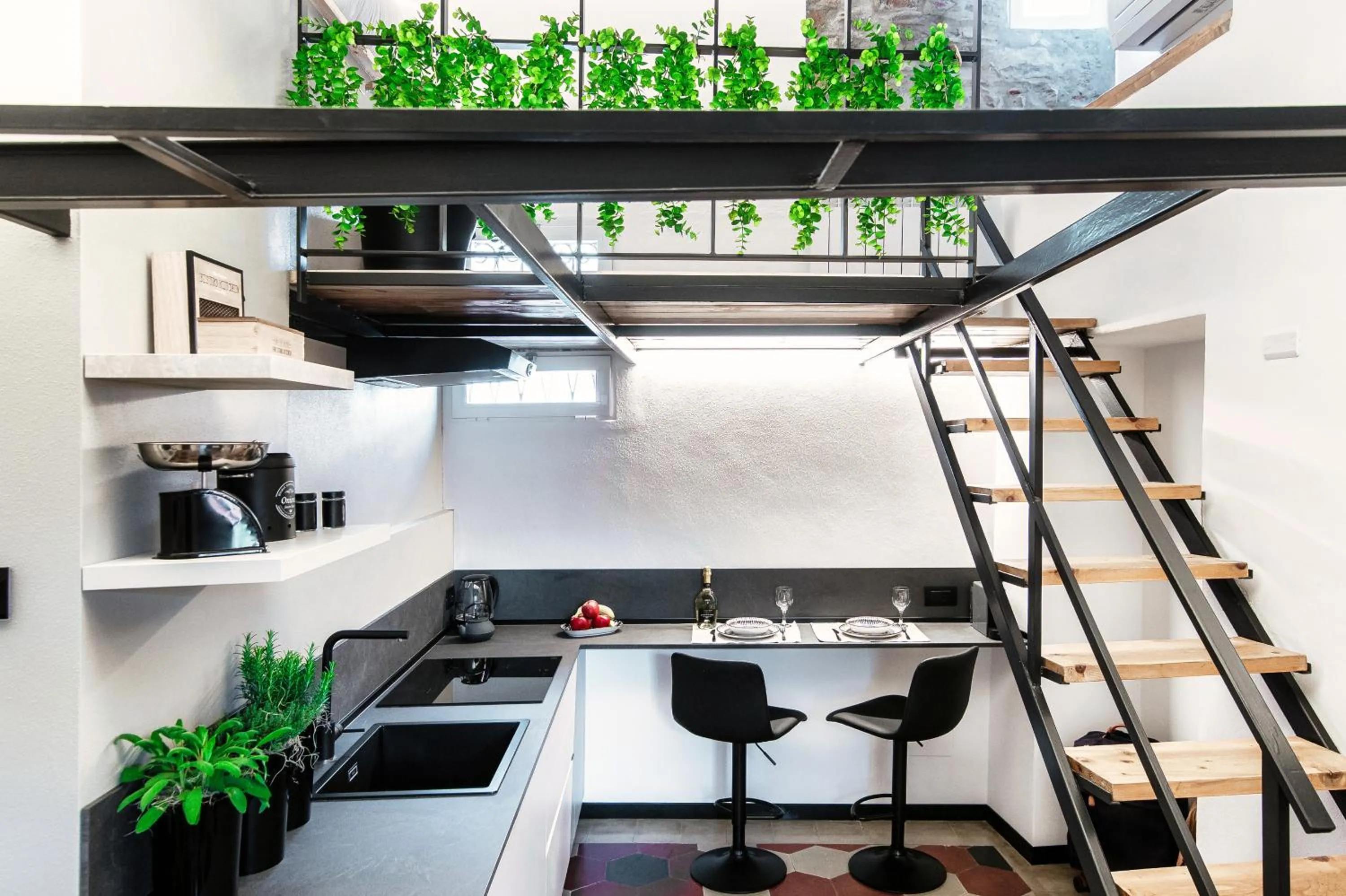 Kitchen or kitchenette in La Casa Dei Viaggiatori by "The House Of Travelers"