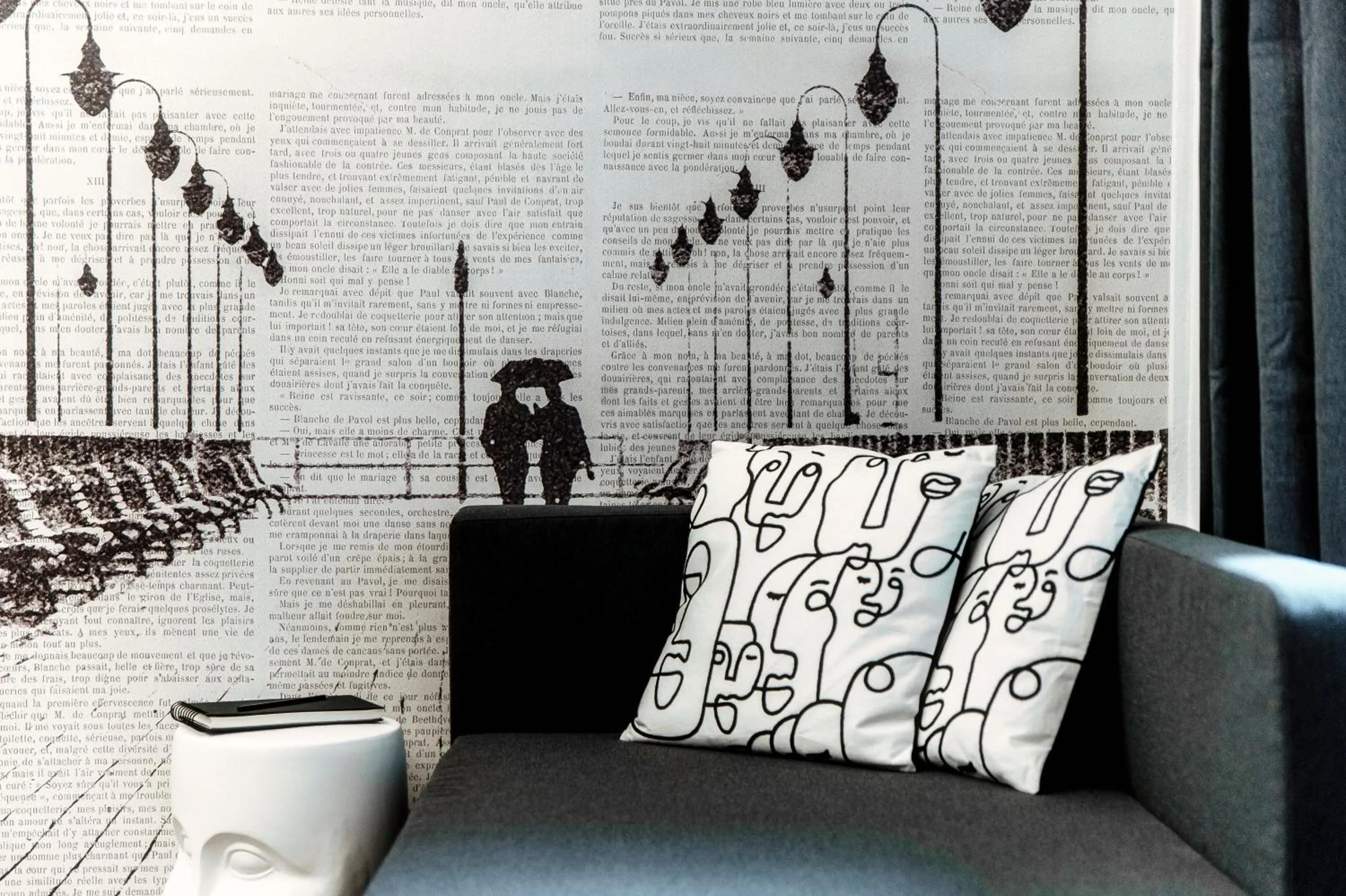 Living room in La Casa Dei Viaggiatori by "The House Of Travelers"