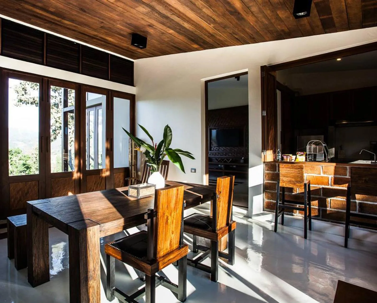 Living room in Puripai Villa