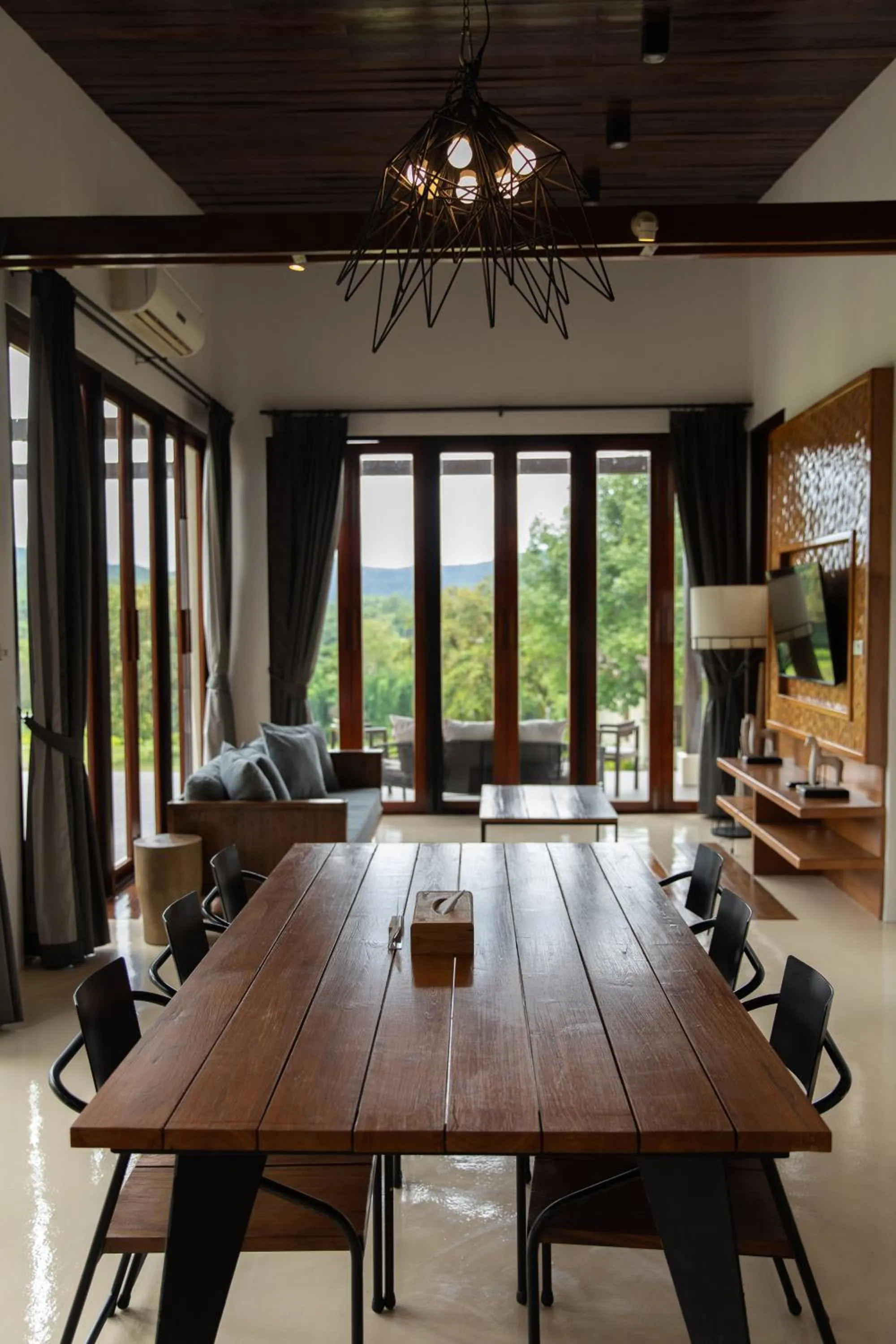 Living room in Puripai Villa
