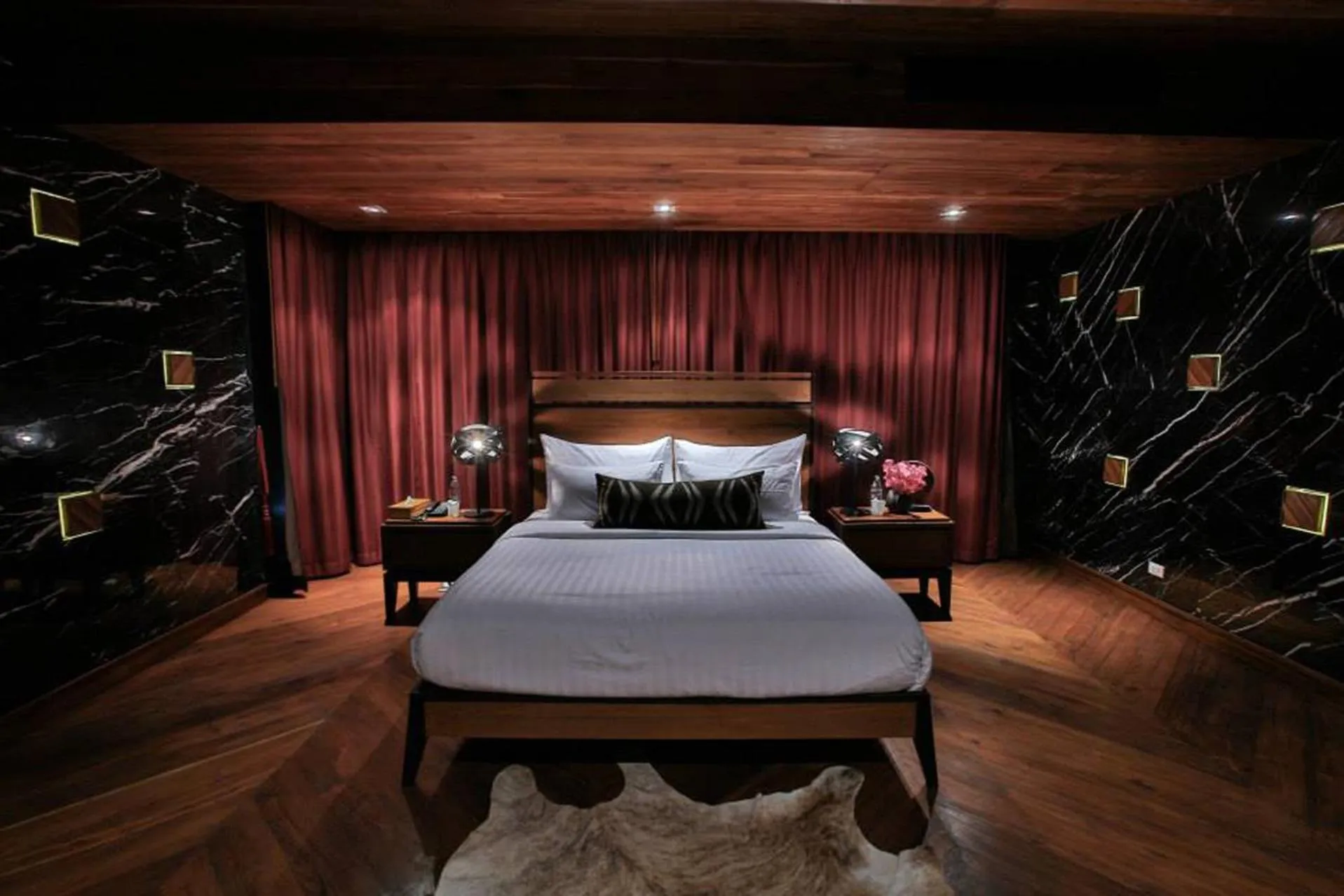 Bedroom, Bed in Puripai Villa