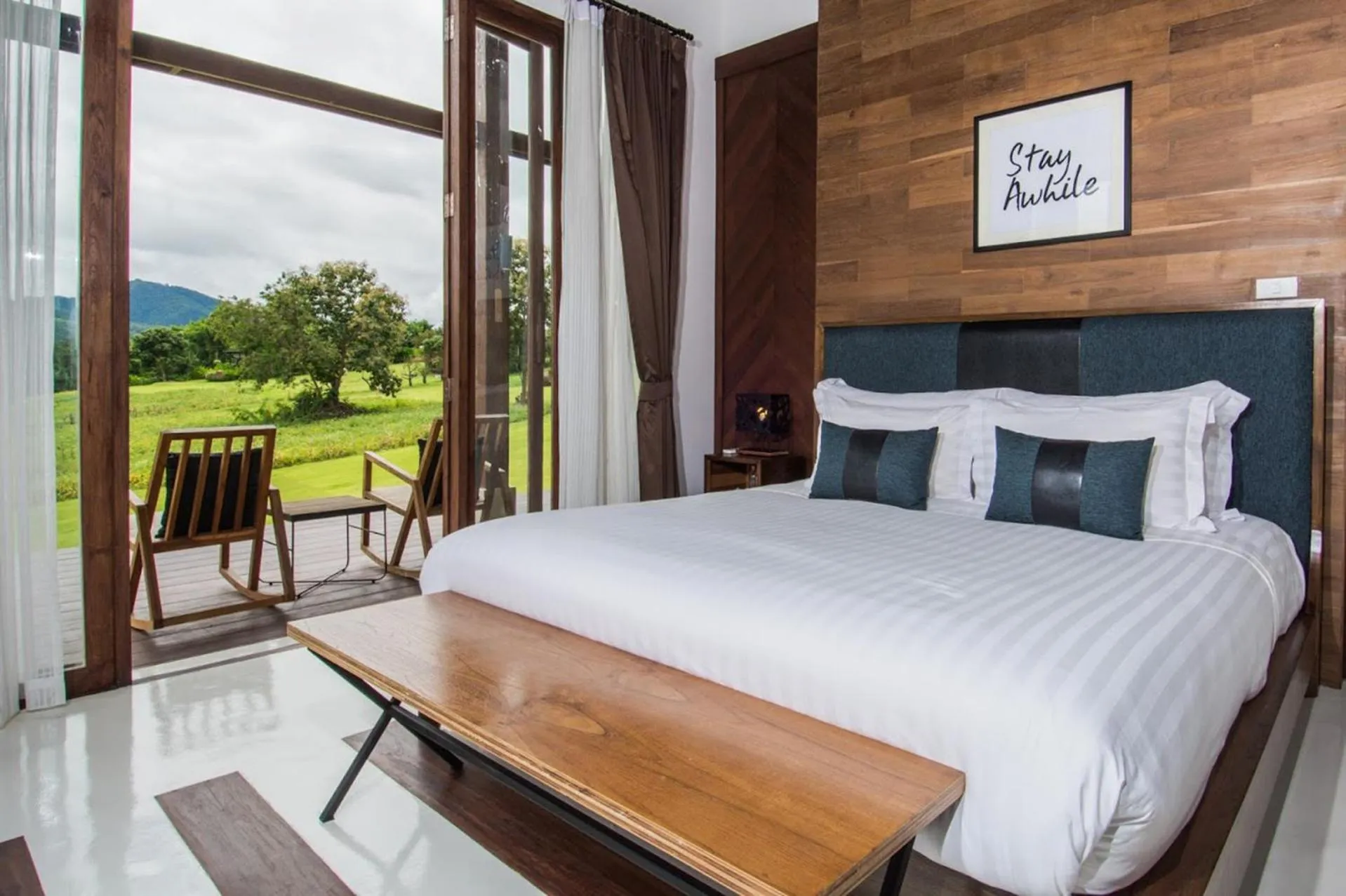 View (from property/room), Bed in Puripai Villa