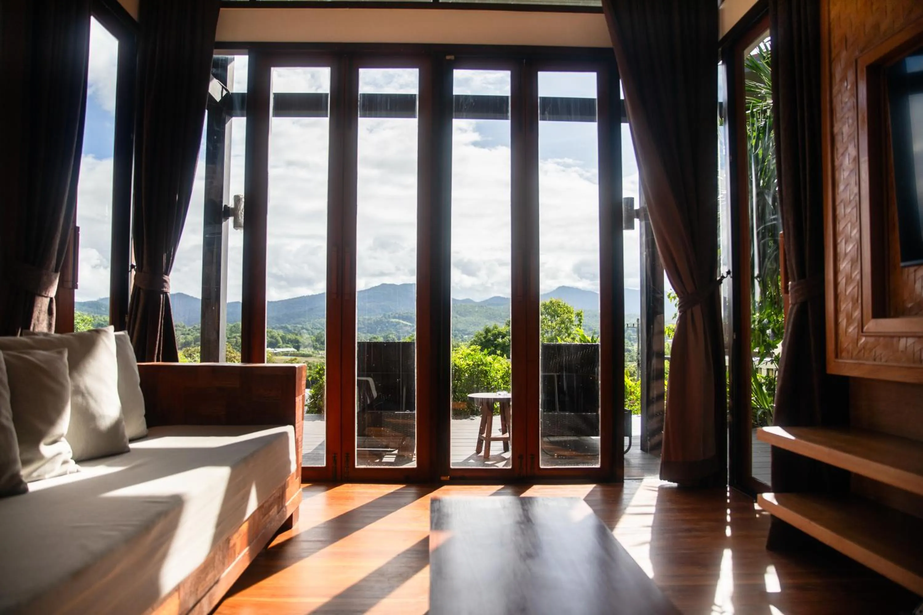 Living room in Puripai Villa