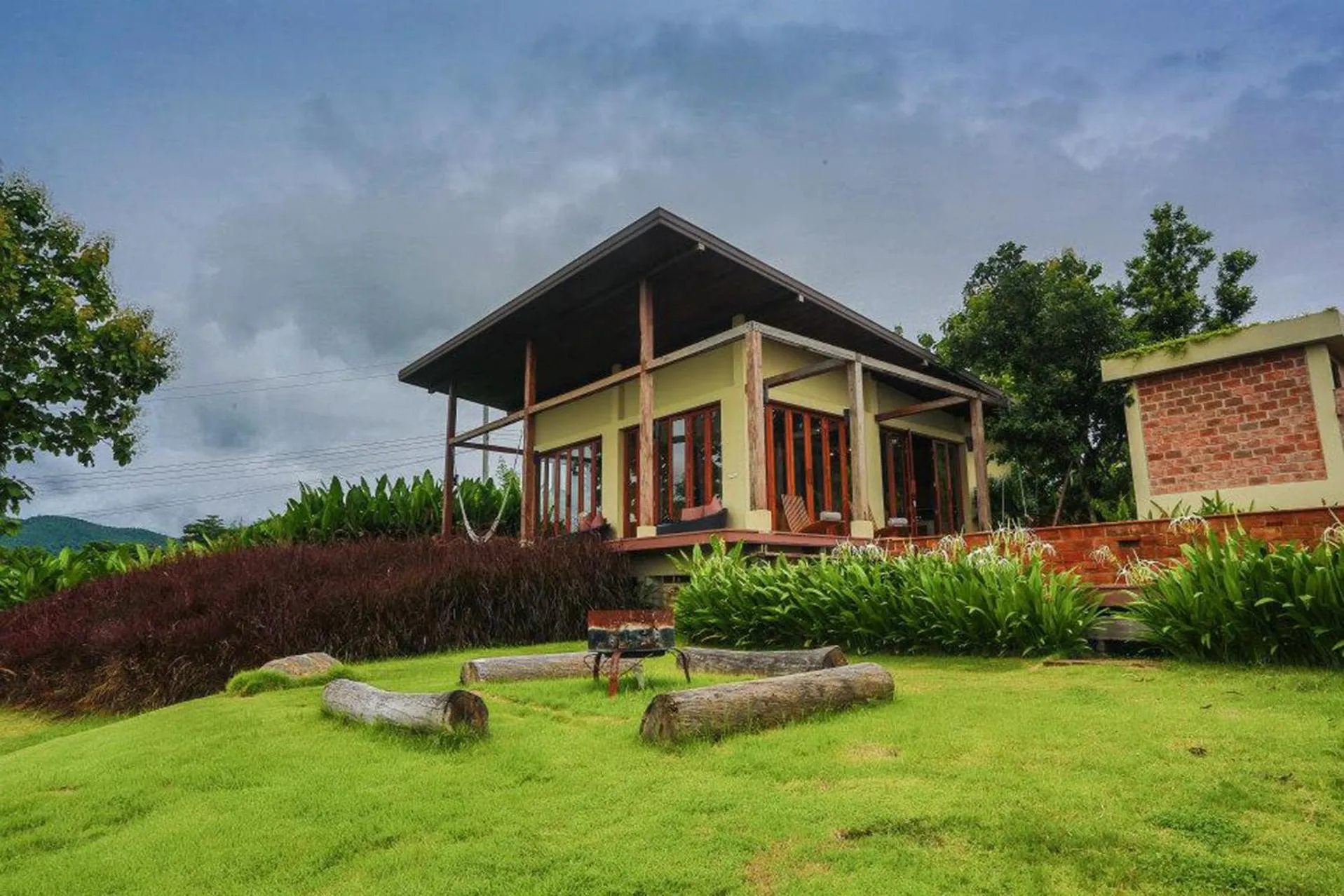 Garden in Puripai Villa