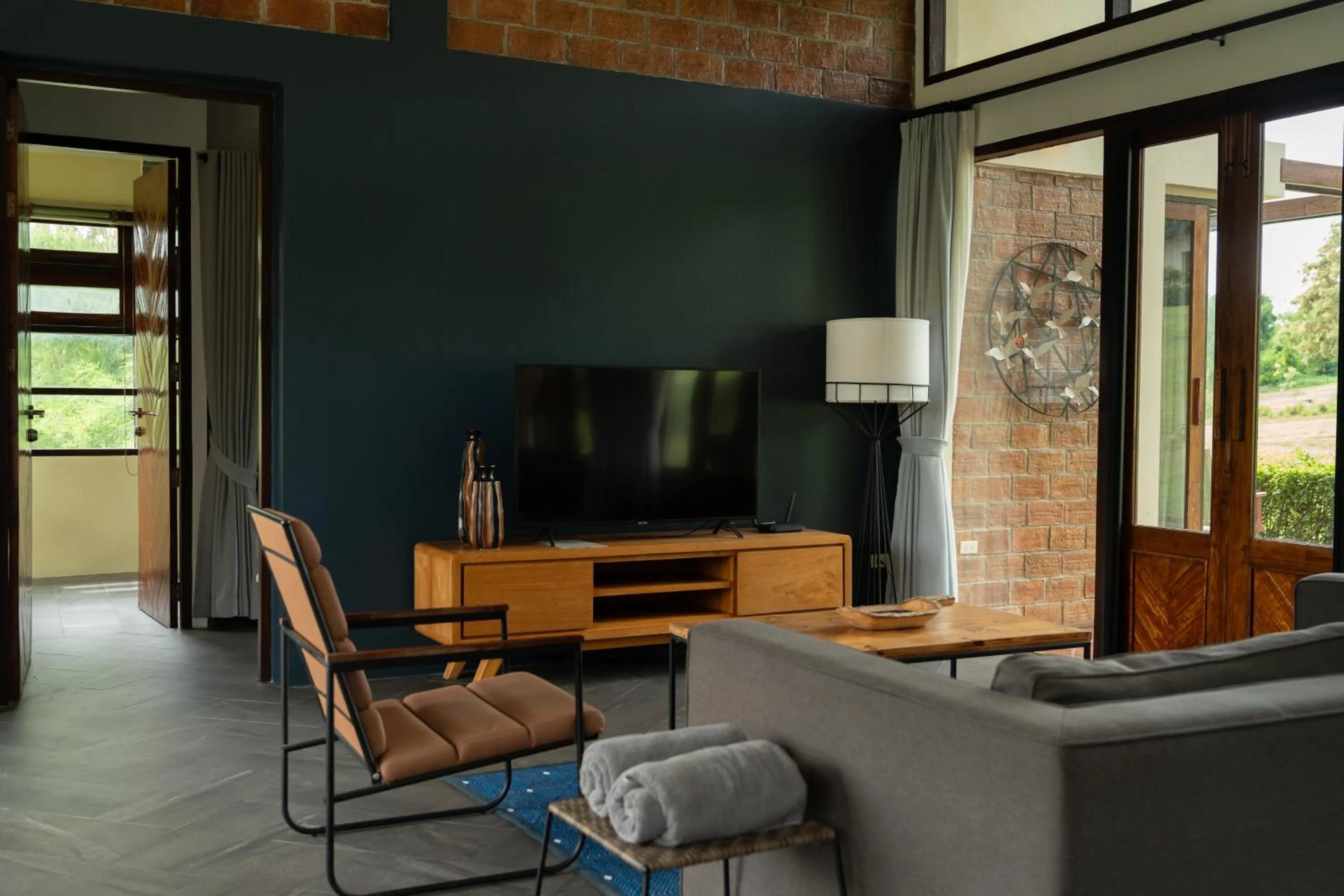 Seating area in Puripai Villa