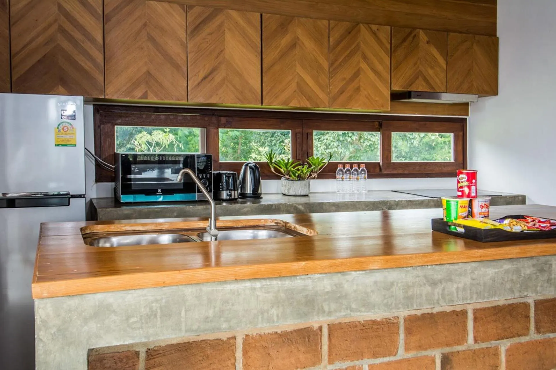 kitchen in Puripai Villa