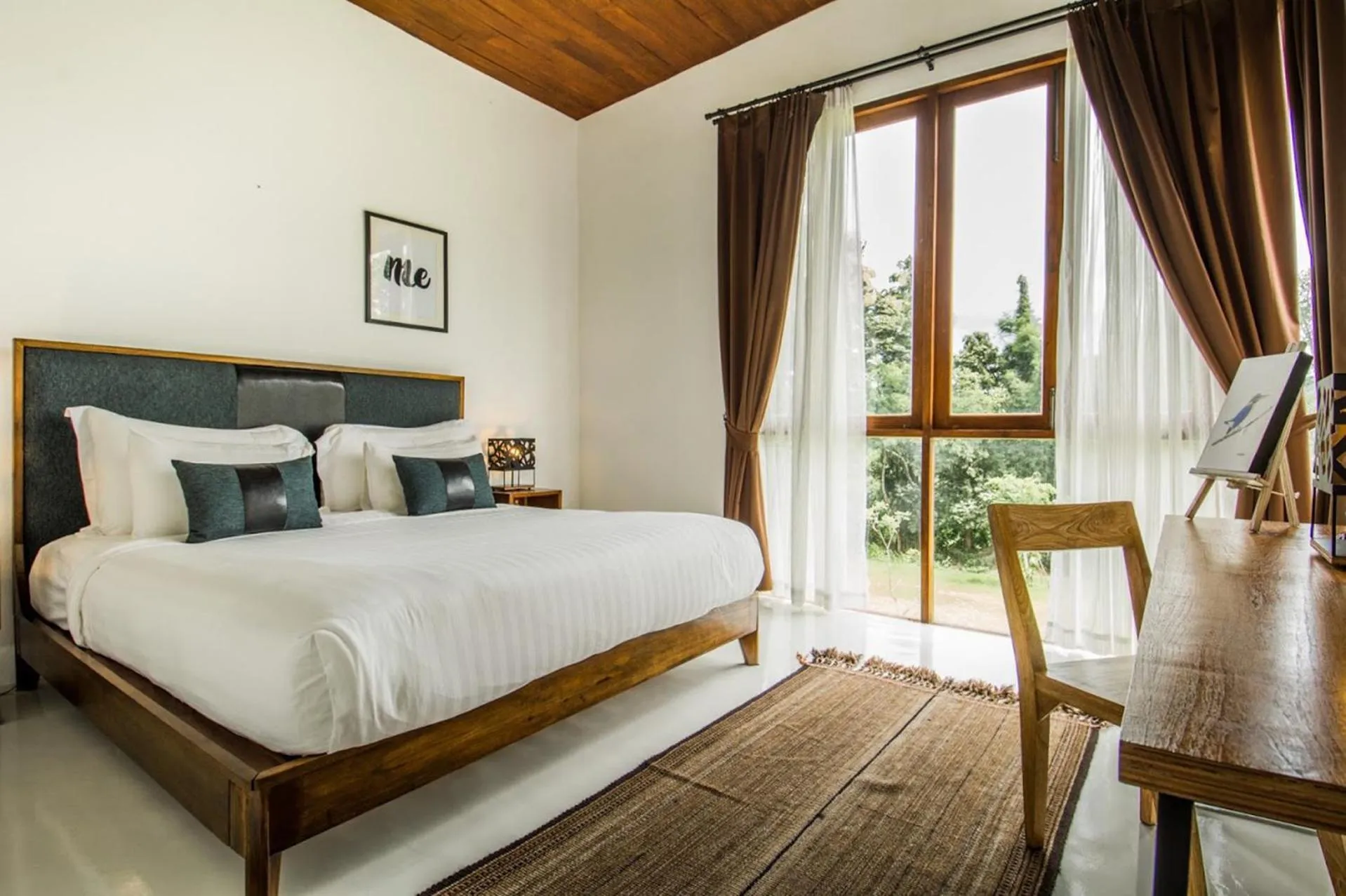 Bedroom, Bed in Puripai Villa